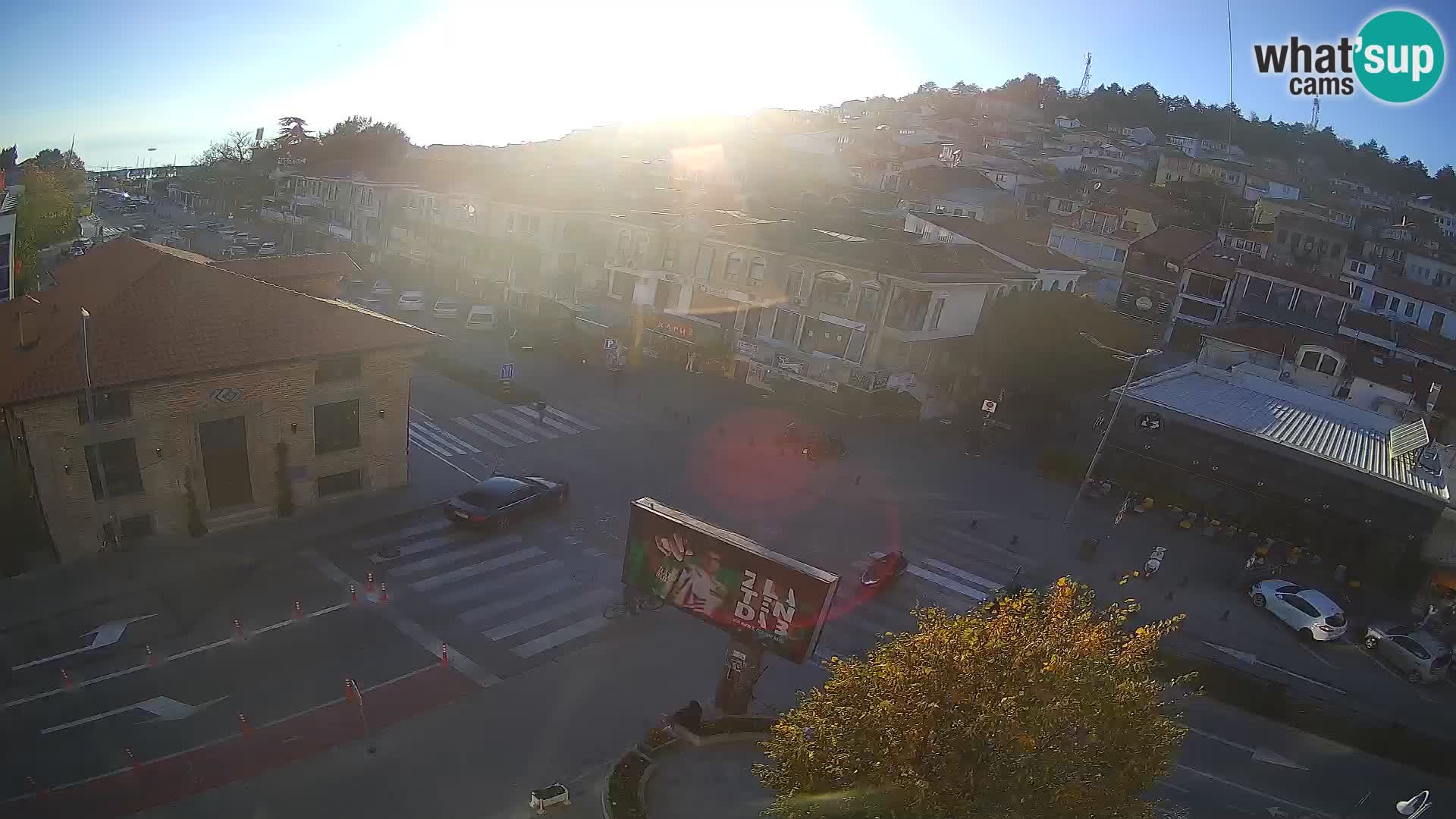 Webcam Altstadt und Zentrum von Ohrid