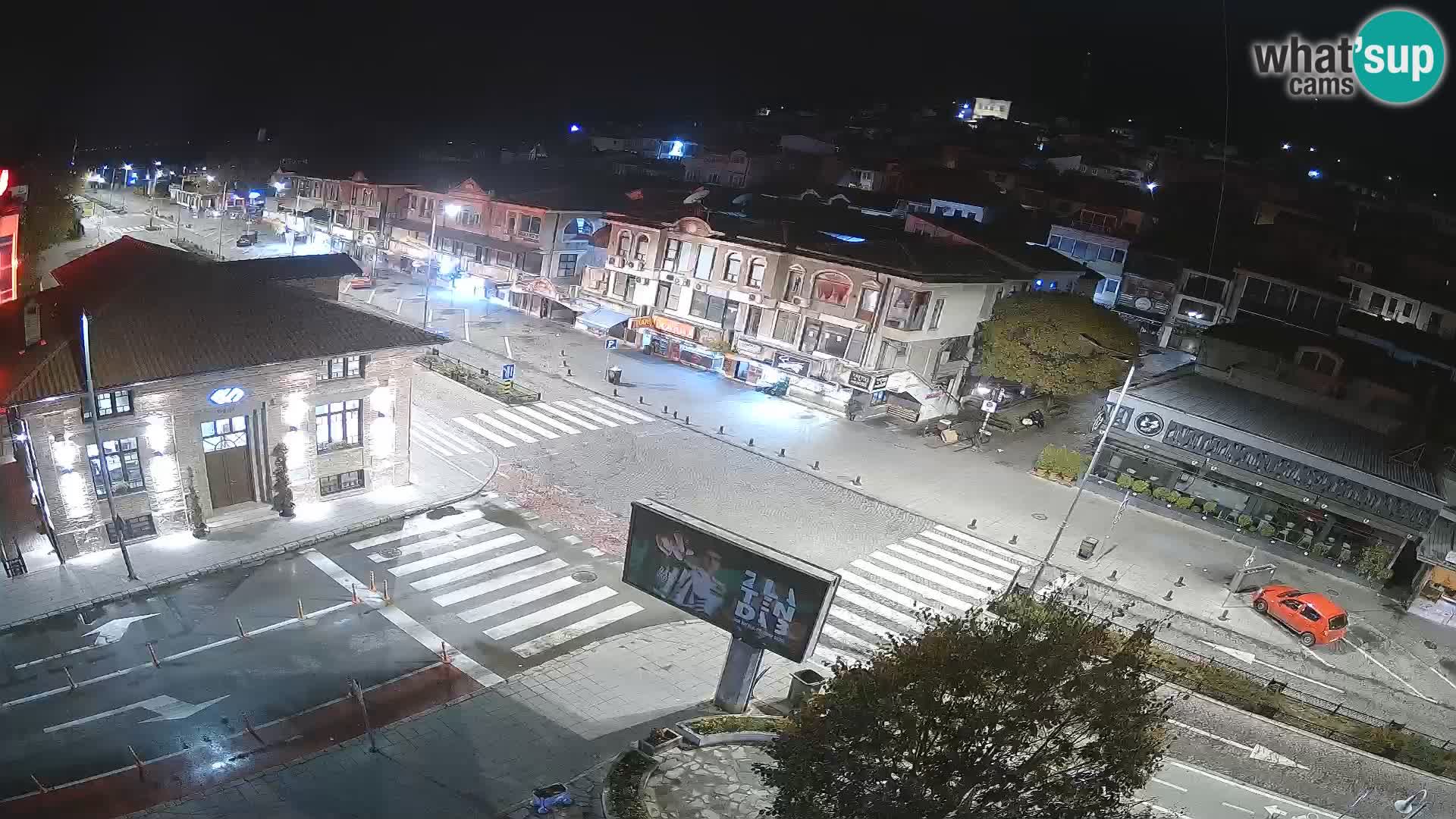 Webcam de la vieille ville et du centre d’Ohrid