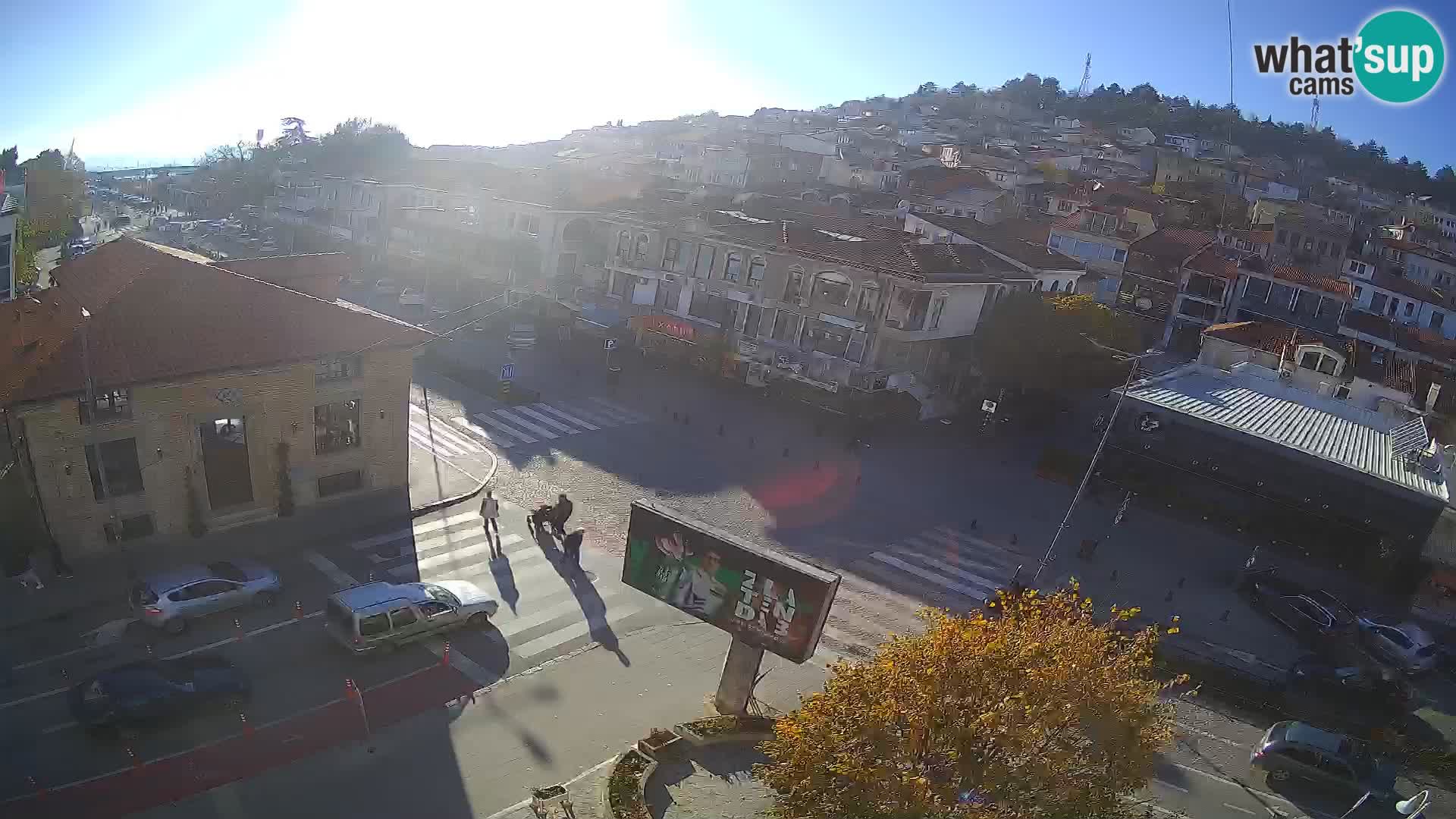 Webcam Ohrid old town and center