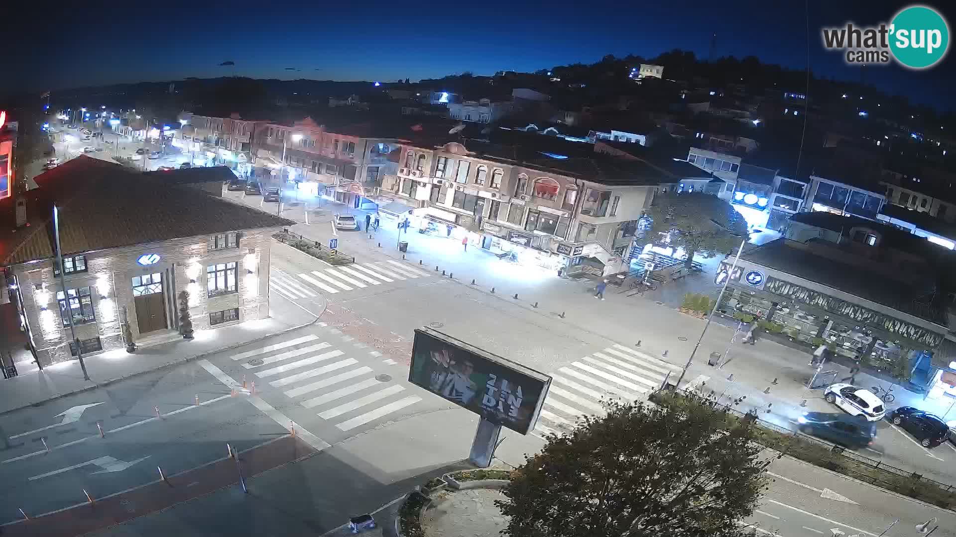 Webcam Ohrid old town and center