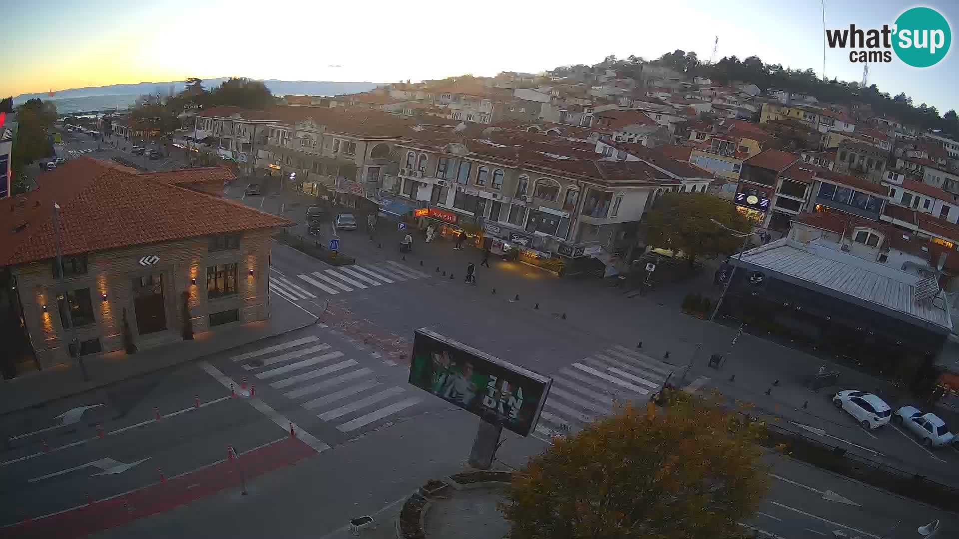 Webcam Altstadt und Zentrum von Ohrid