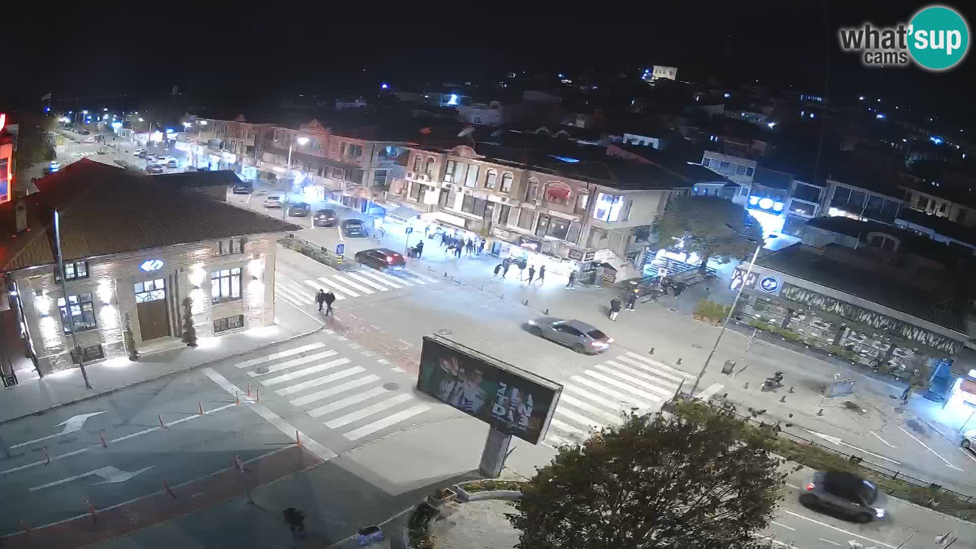 Webcam Ohrid old town and center