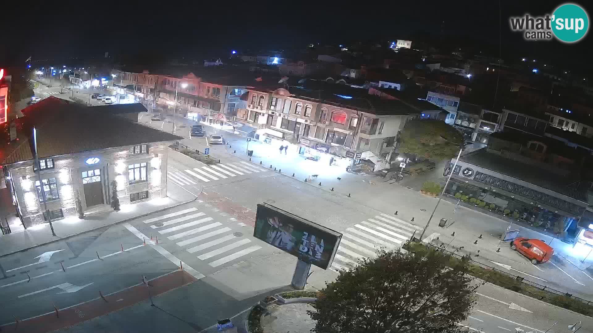 Webcam de la vieille ville et du centre d’Ohrid