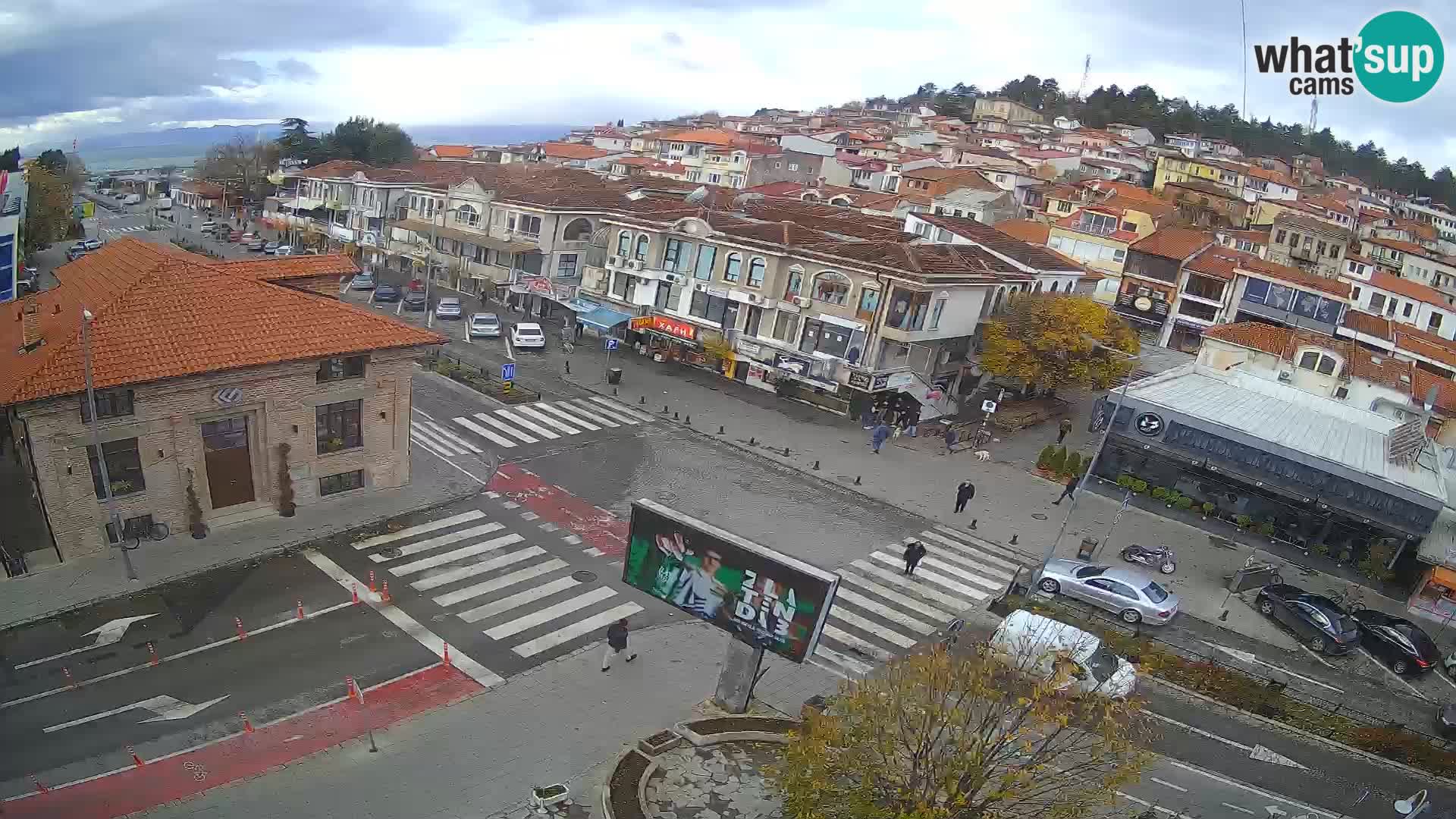 Webcam Altstadt und Zentrum von Ohrid