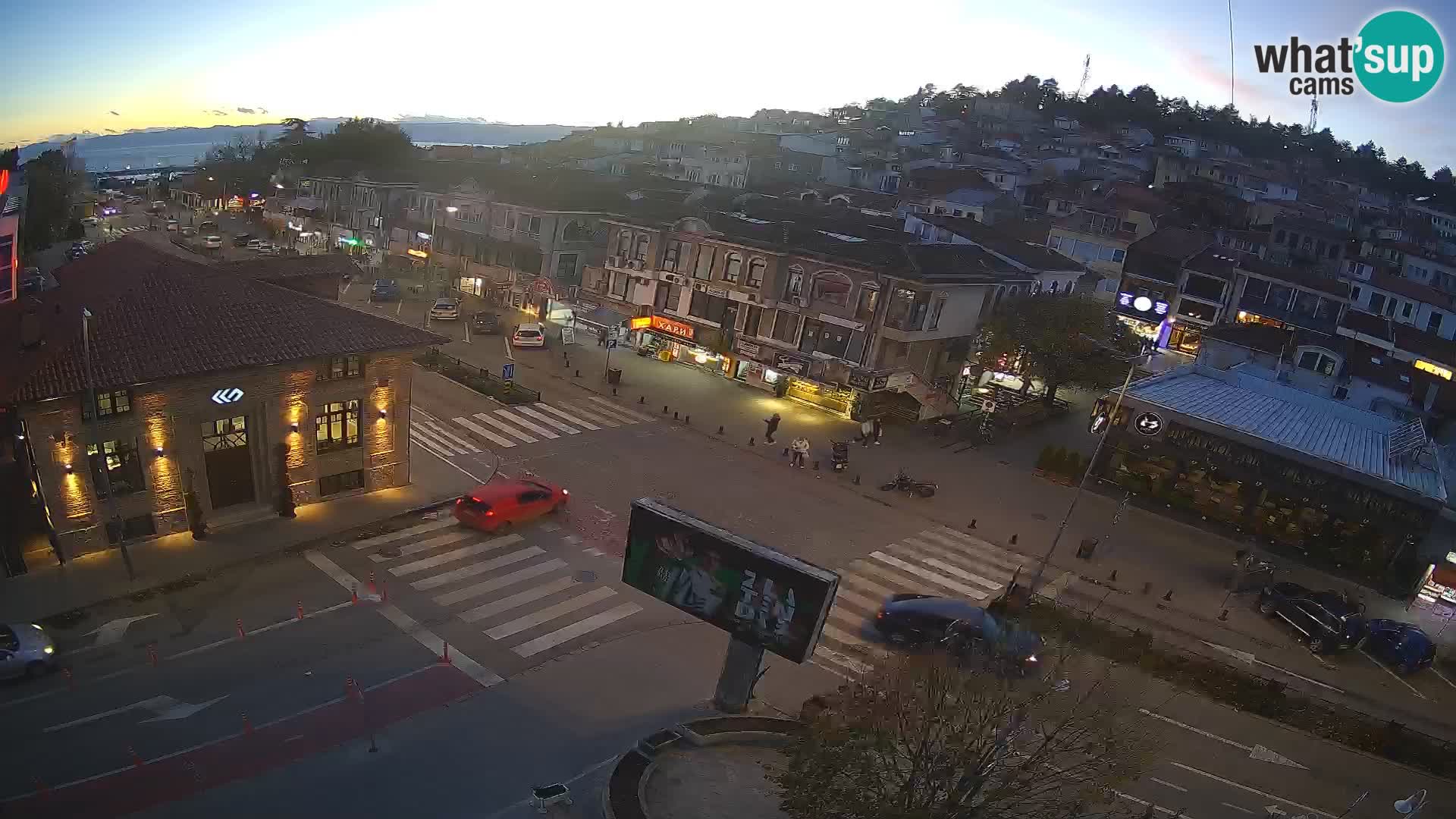 Webcam Altstadt und Zentrum von Ohrid