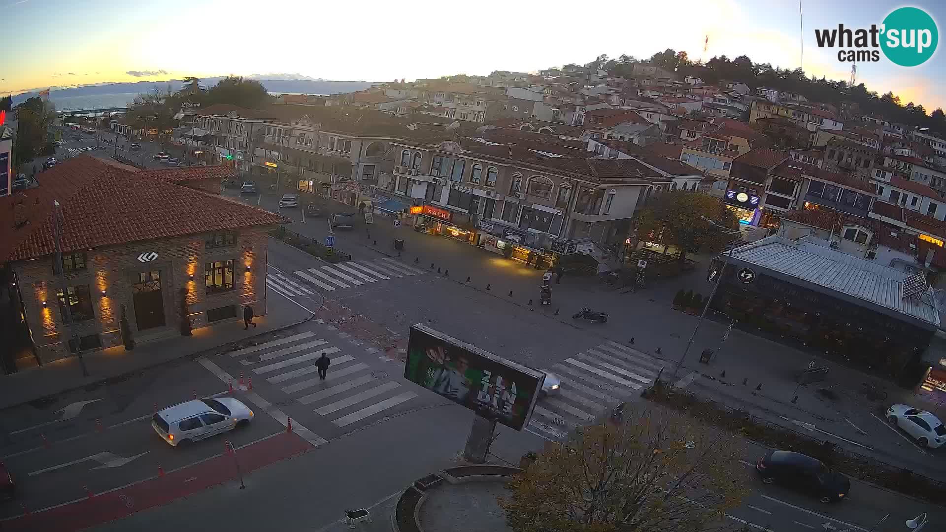 Webcam Altstadt und Zentrum von Ohrid