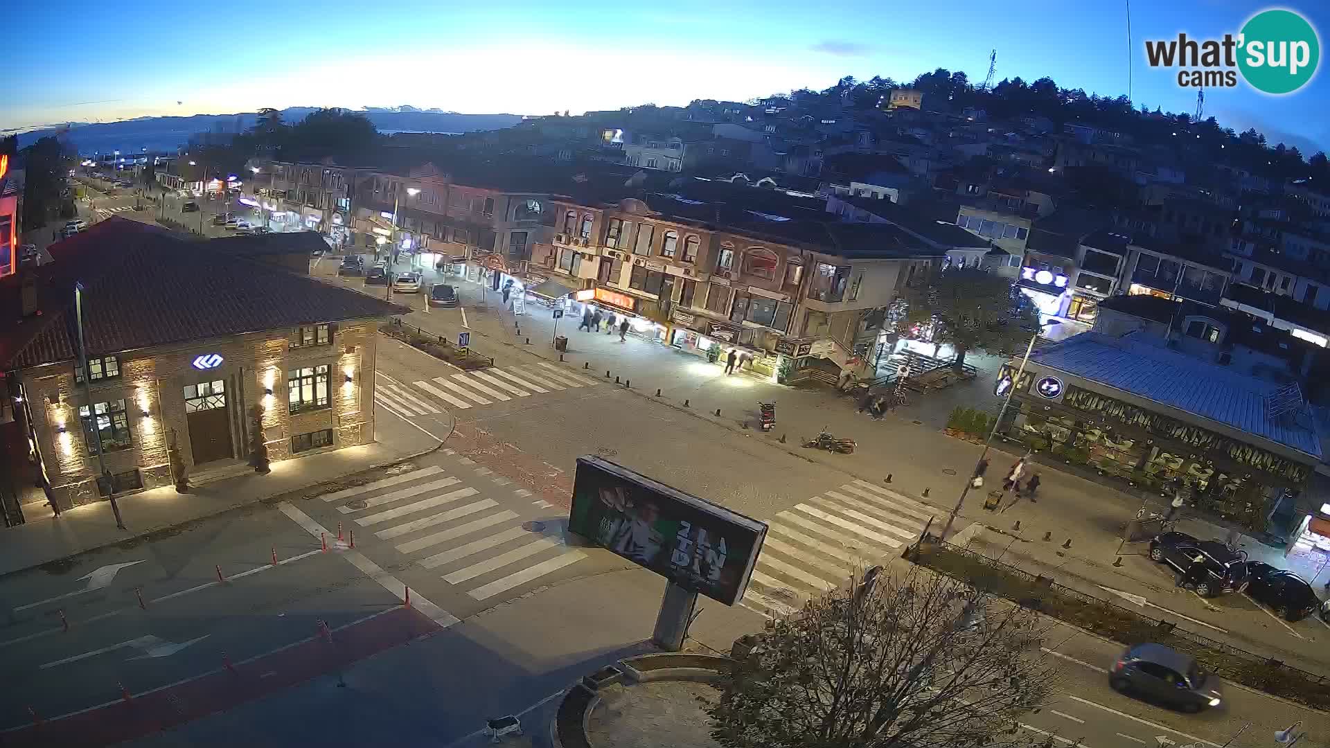 Webcam Altstadt und Zentrum von Ohrid