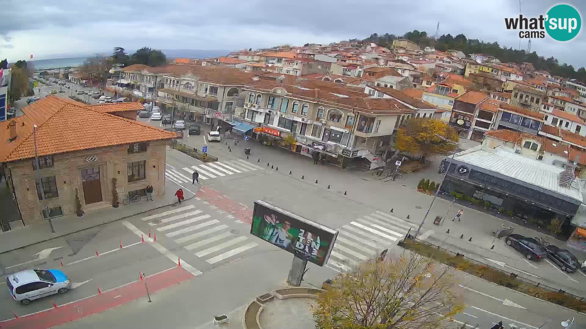 Webcam Città Vecchia e Centro di Ohrid – Macedonia