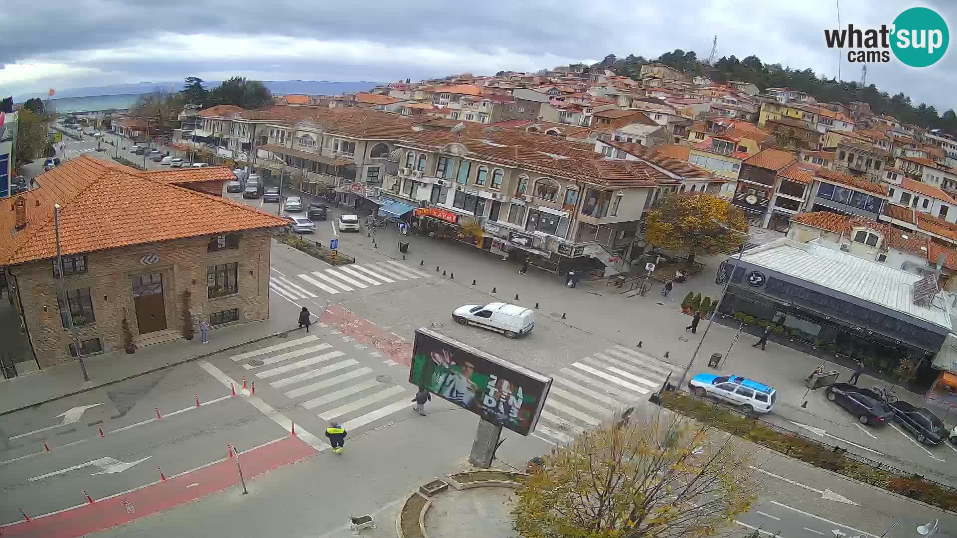 Webcam Altstadt und Zentrum von Ohrid