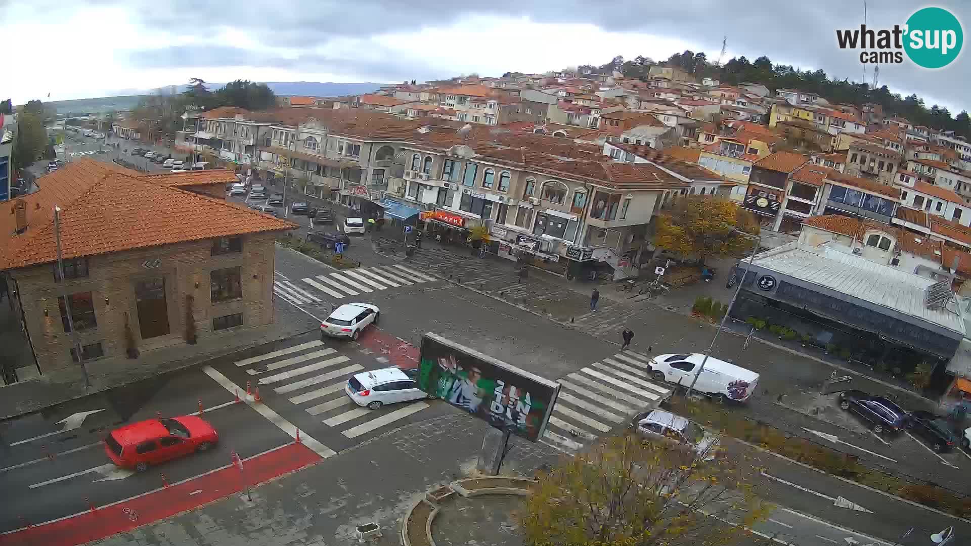 Webcam Altstadt und Zentrum von Ohrid