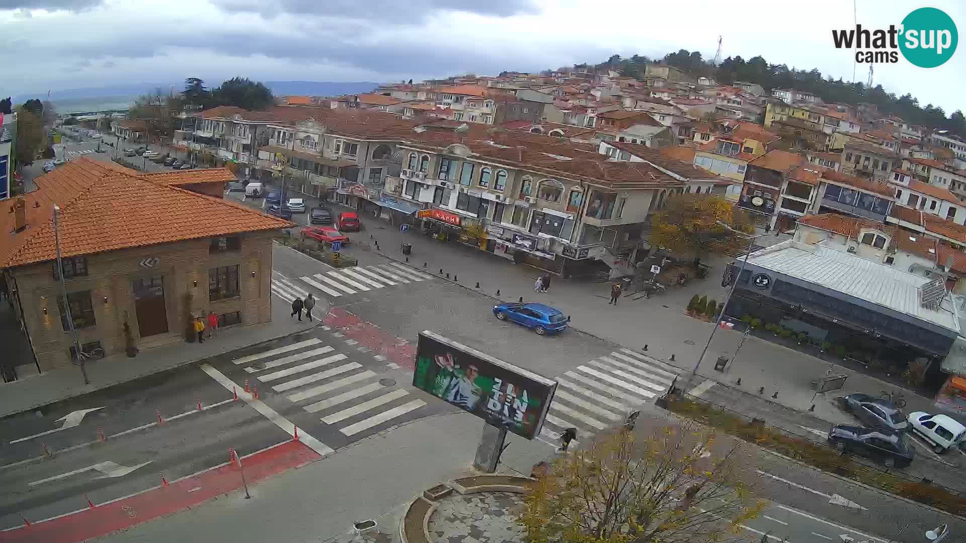 Webcam Altstadt und Zentrum von Ohrid