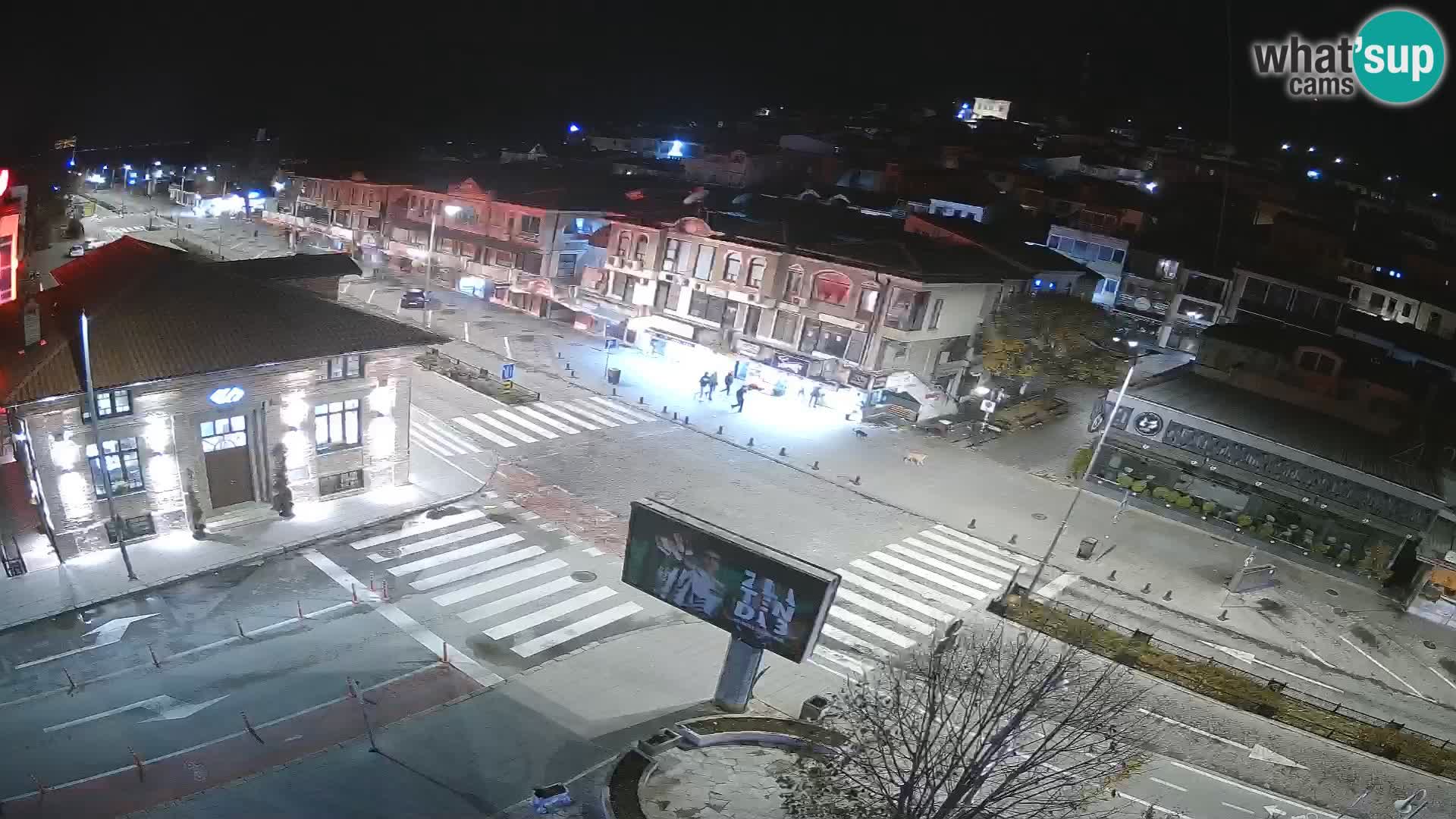 Webcam Altstadt und Zentrum von Ohrid