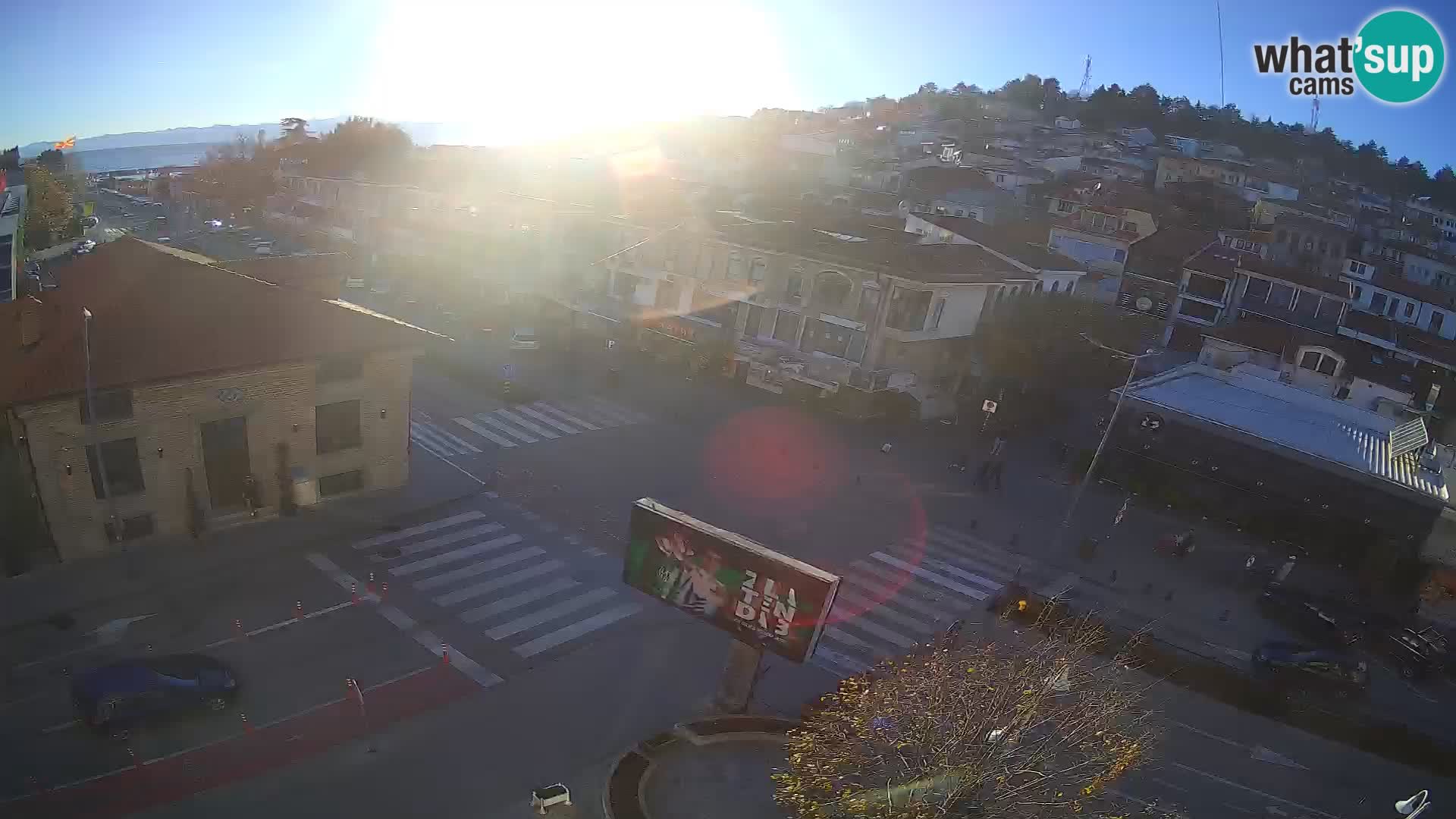 Webcam Altstadt und Zentrum von Ohrid