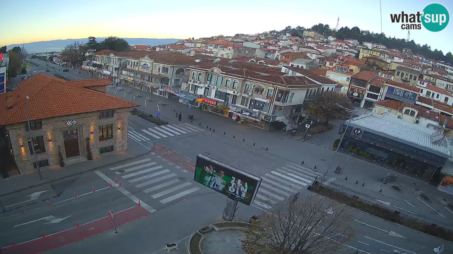 Webcam Altstadt und Zentrum von Ohrid