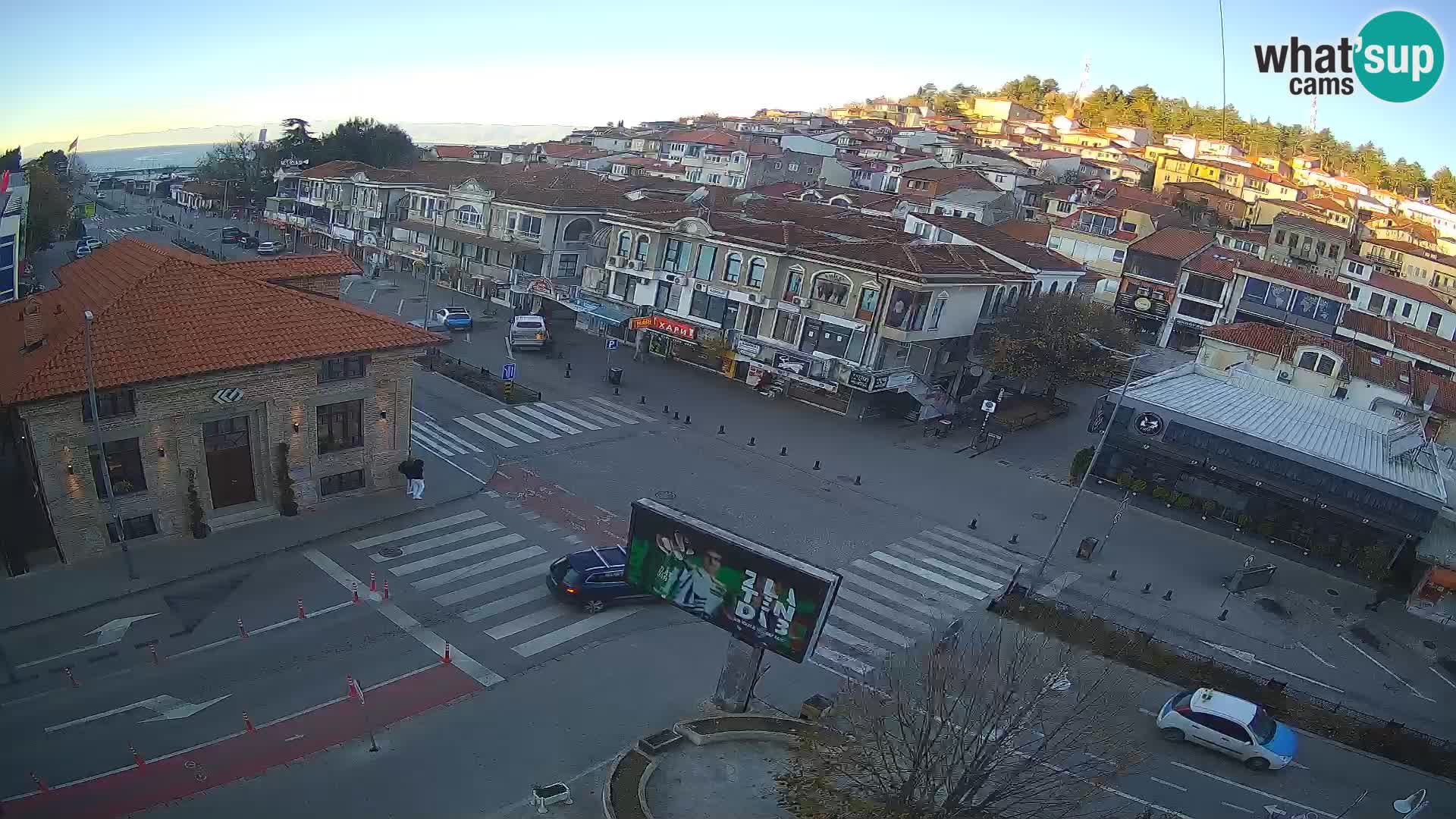 Webcam Altstadt und Zentrum von Ohrid