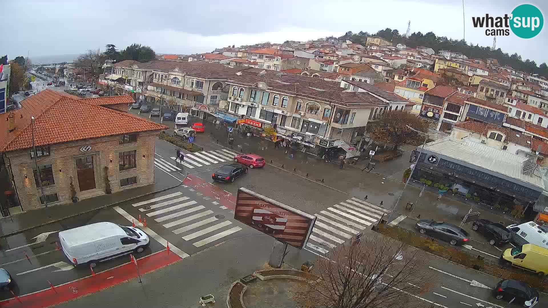 Webcam Altstadt und Zentrum von Ohrid