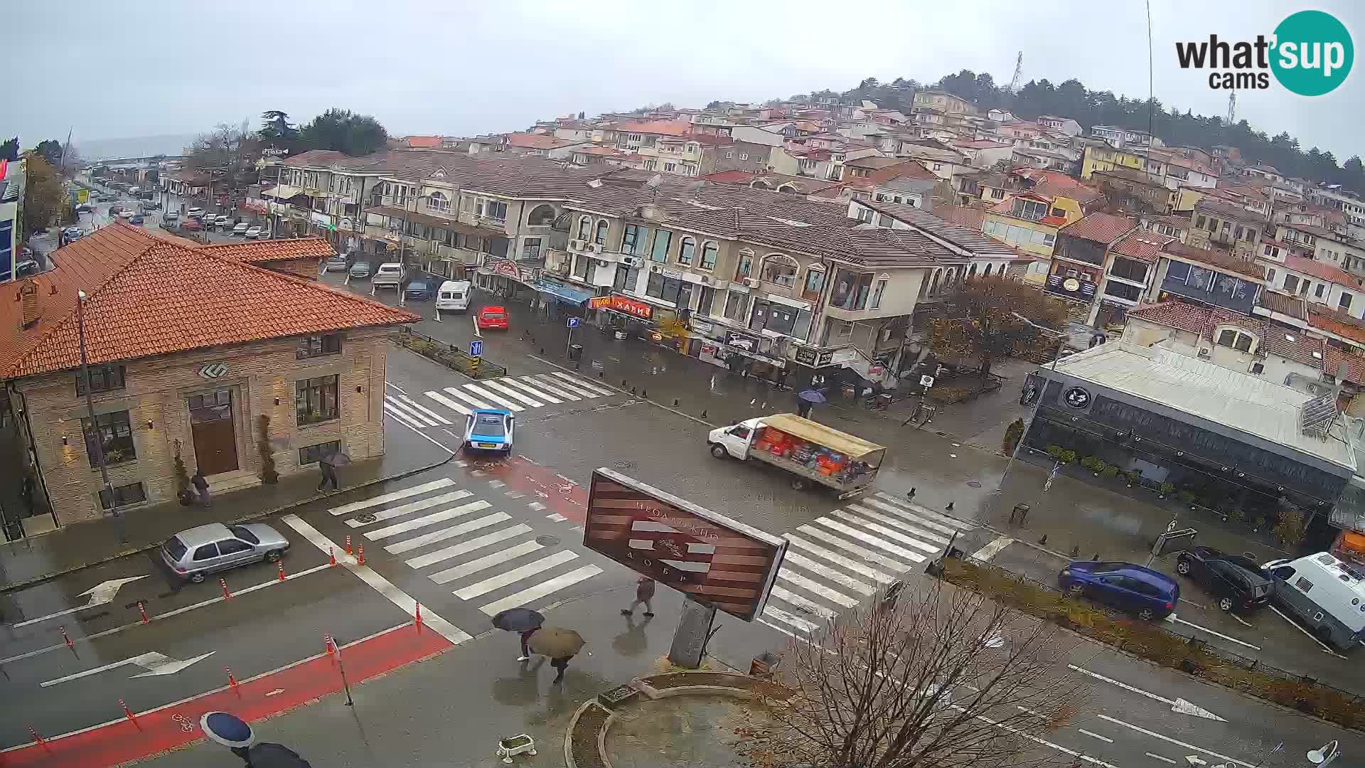 Webcam Altstadt und Zentrum von Ohrid