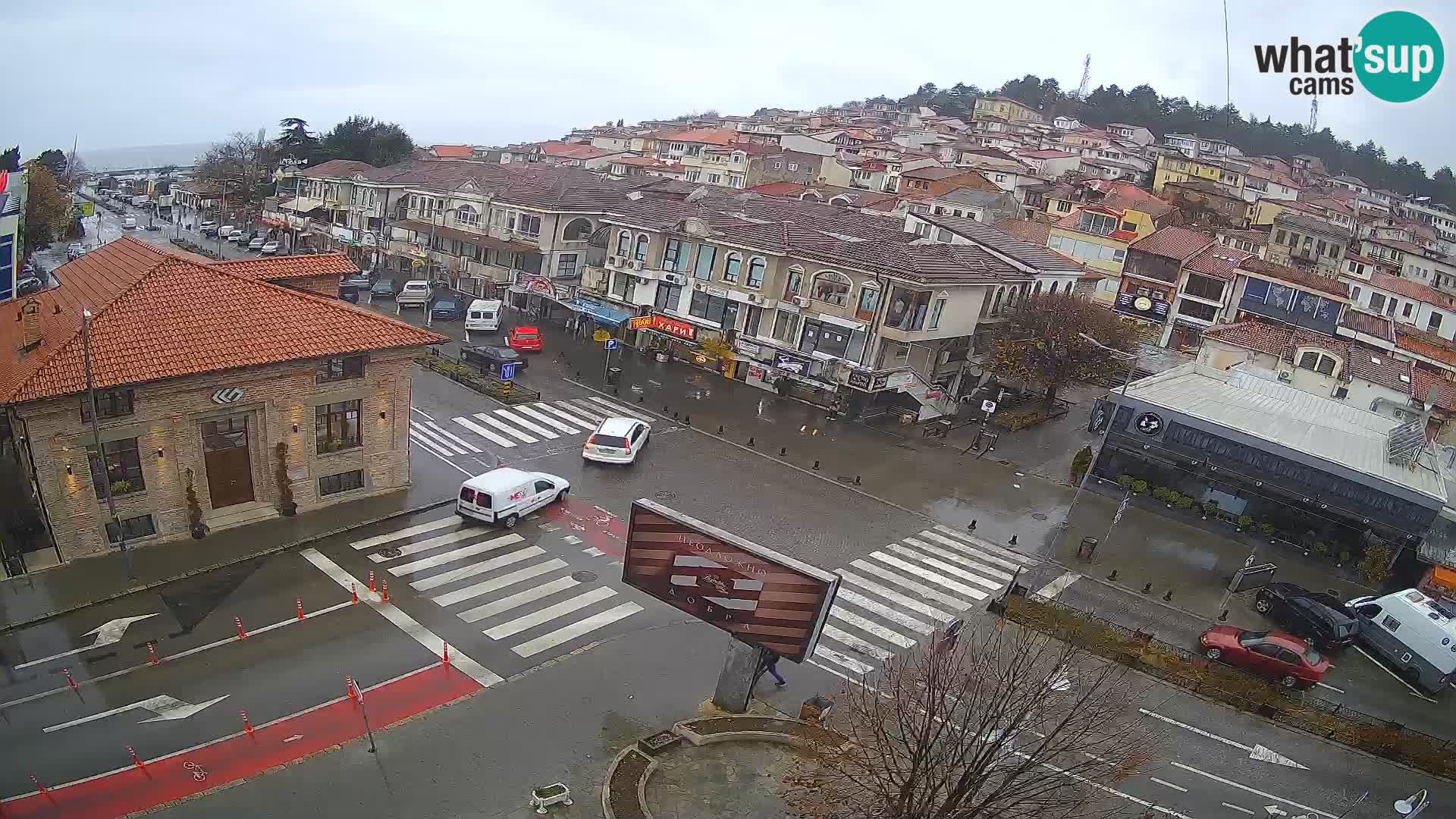 Webcam Altstadt und Zentrum von Ohrid