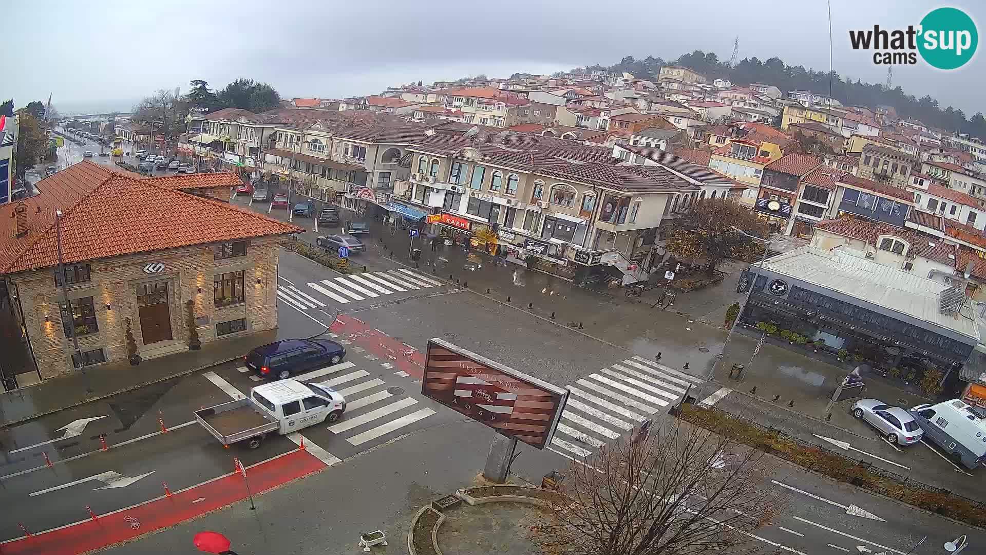 Webcam Altstadt und Zentrum von Ohrid