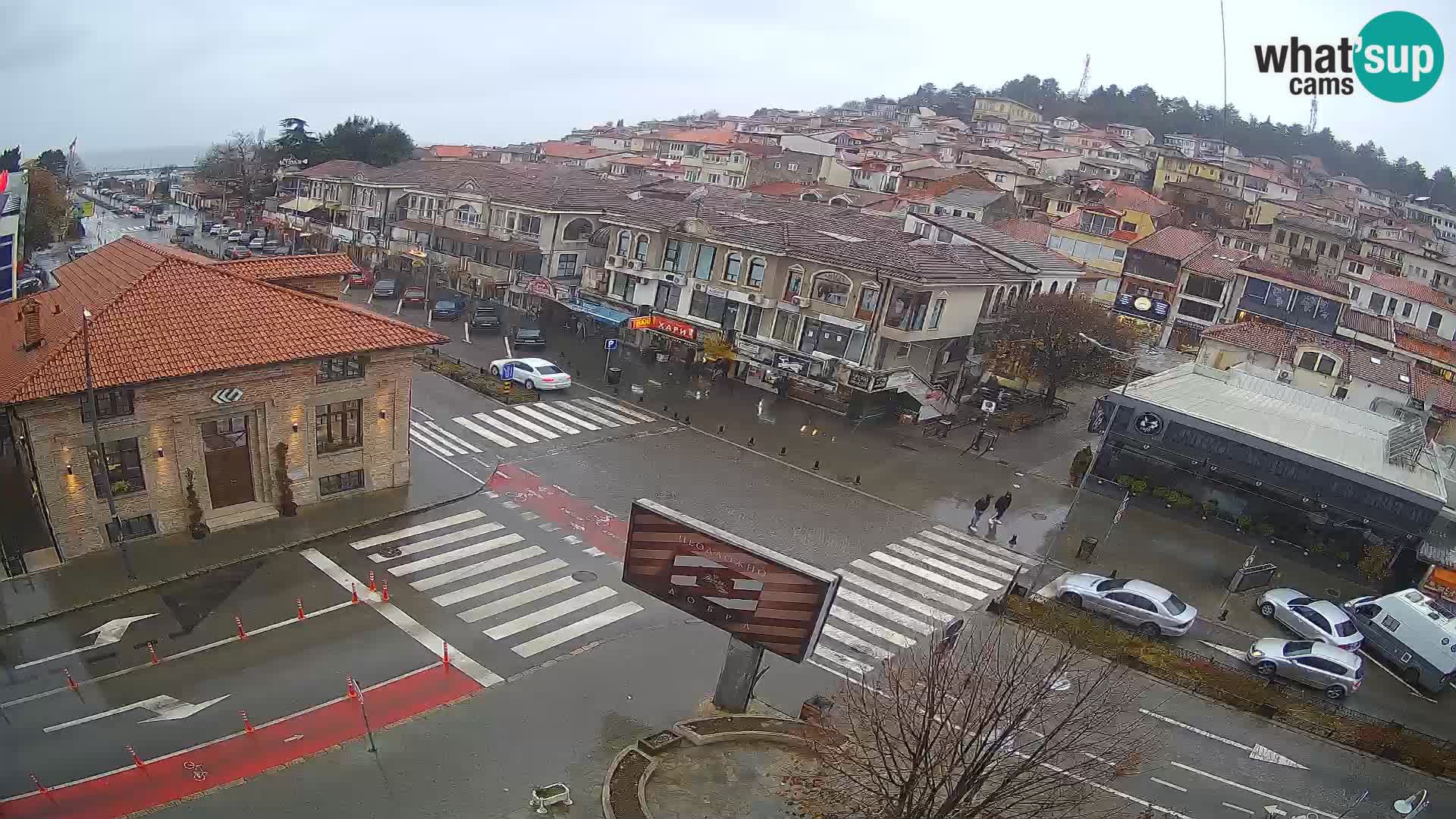 Webcam Altstadt und Zentrum von Ohrid