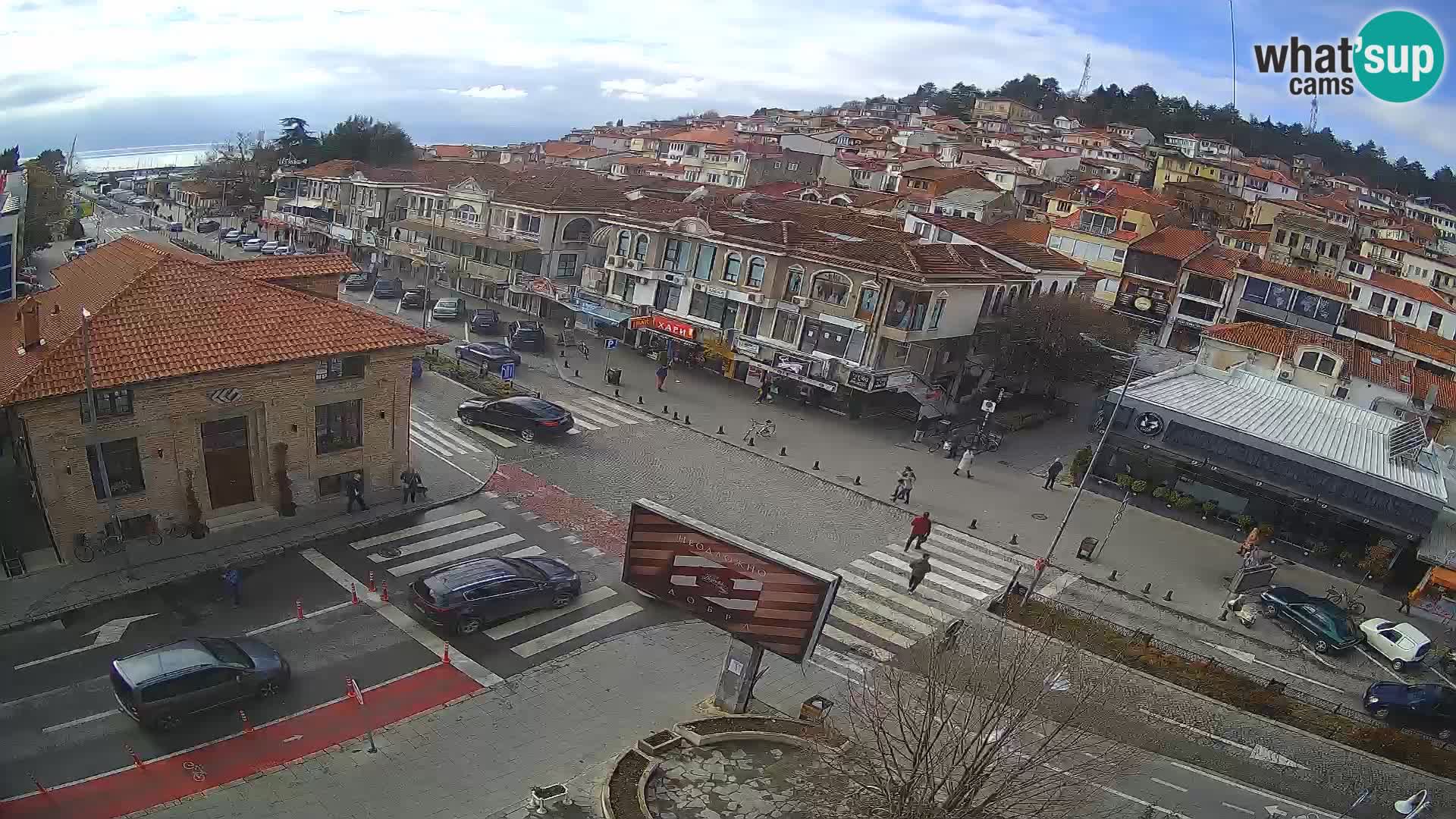 Webcam Città Vecchia e Centro di Ohrid – Macedonia