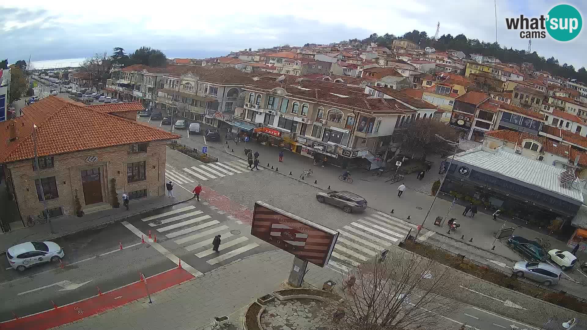 Webcam Città Vecchia e Centro di Ohrid – Macedonia