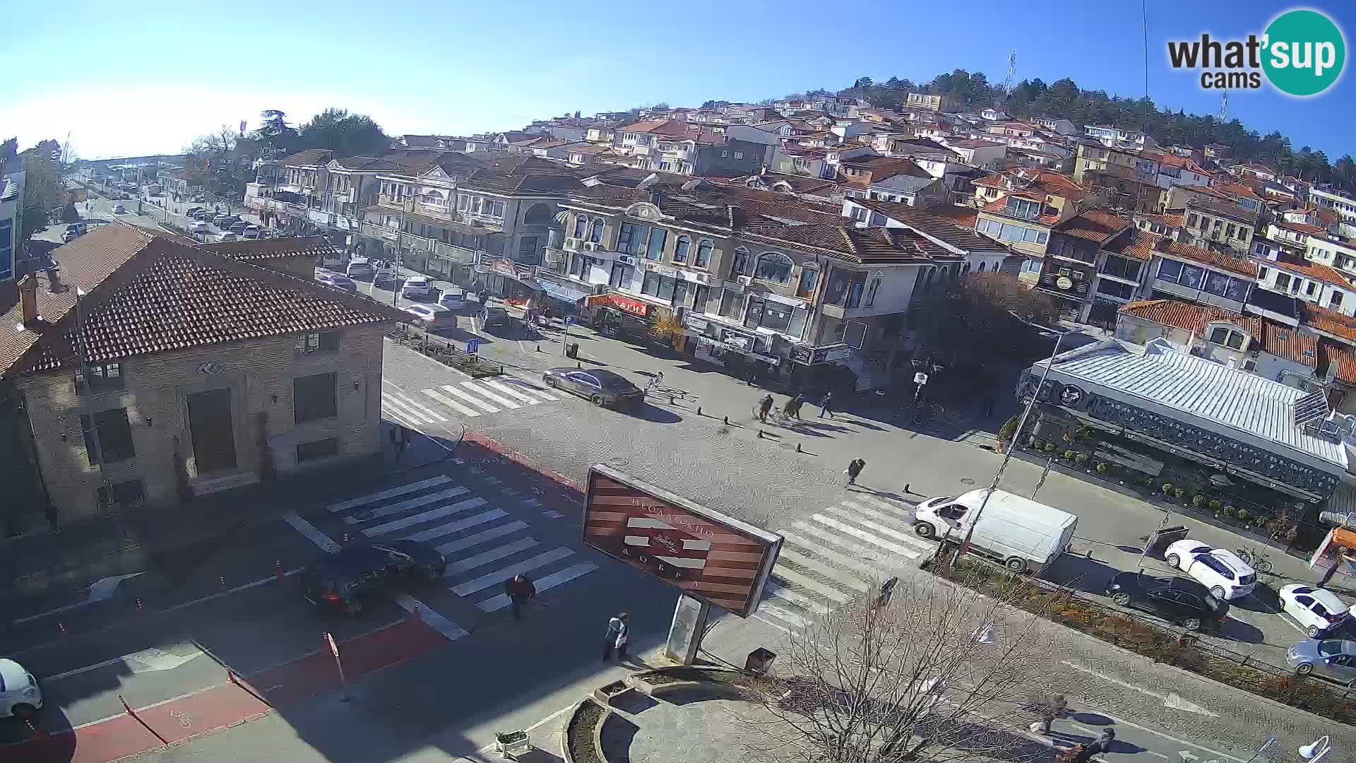 Webcam Città Vecchia e Centro di Ohrid – Macedonia