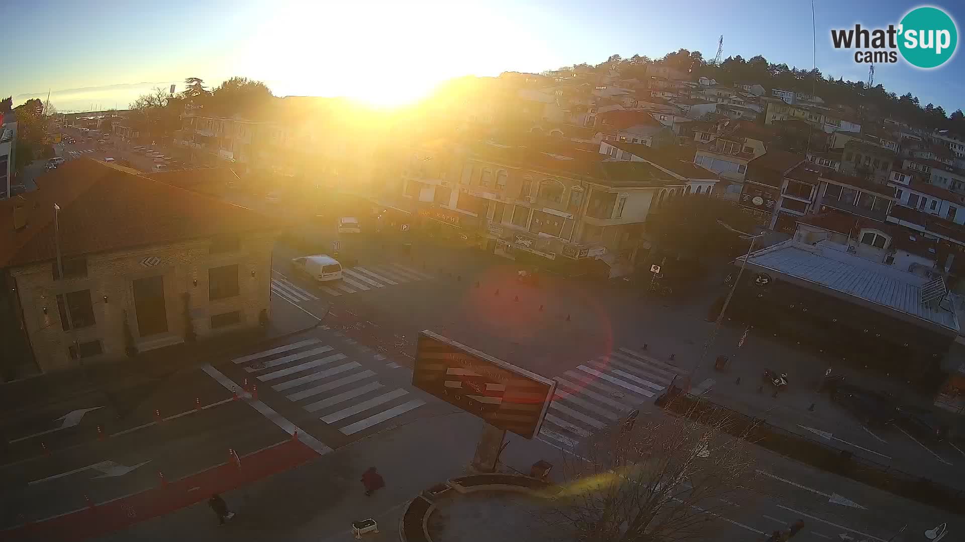 Webcam Altstadt und Zentrum von Ohrid