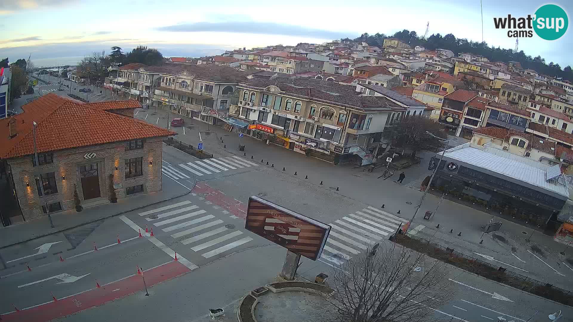 Webcam Città Vecchia e Centro di Ohrid – Macedonia