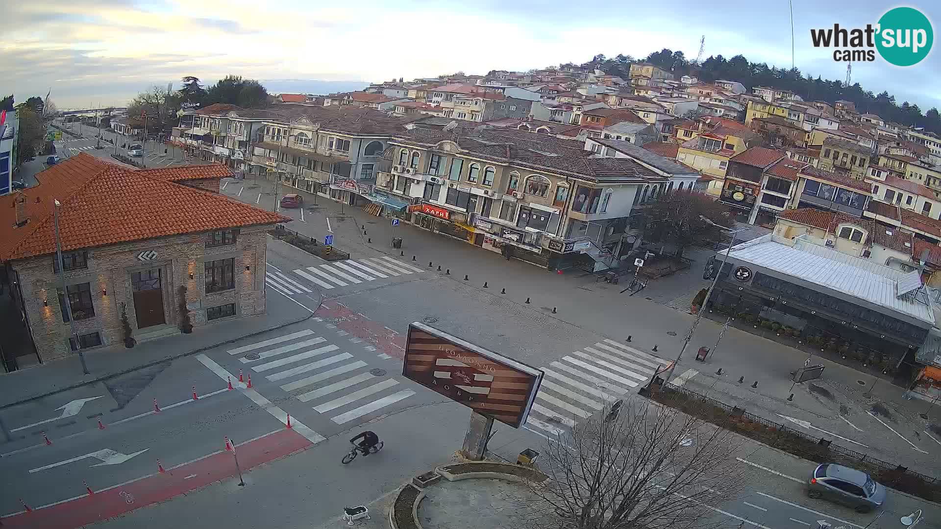 Webcam Altstadt und Zentrum von Ohrid