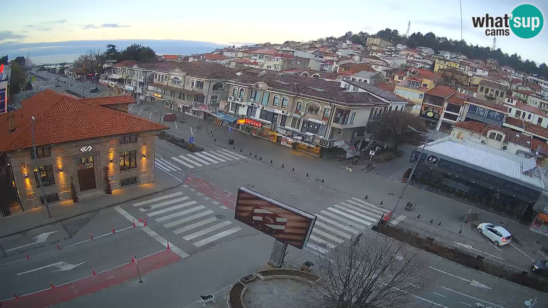 Webcam Città Vecchia e Centro di Ohrid – Macedonia