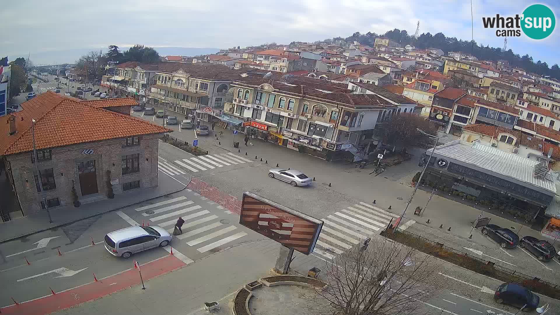 Webcam Altstadt und Zentrum von Ohrid