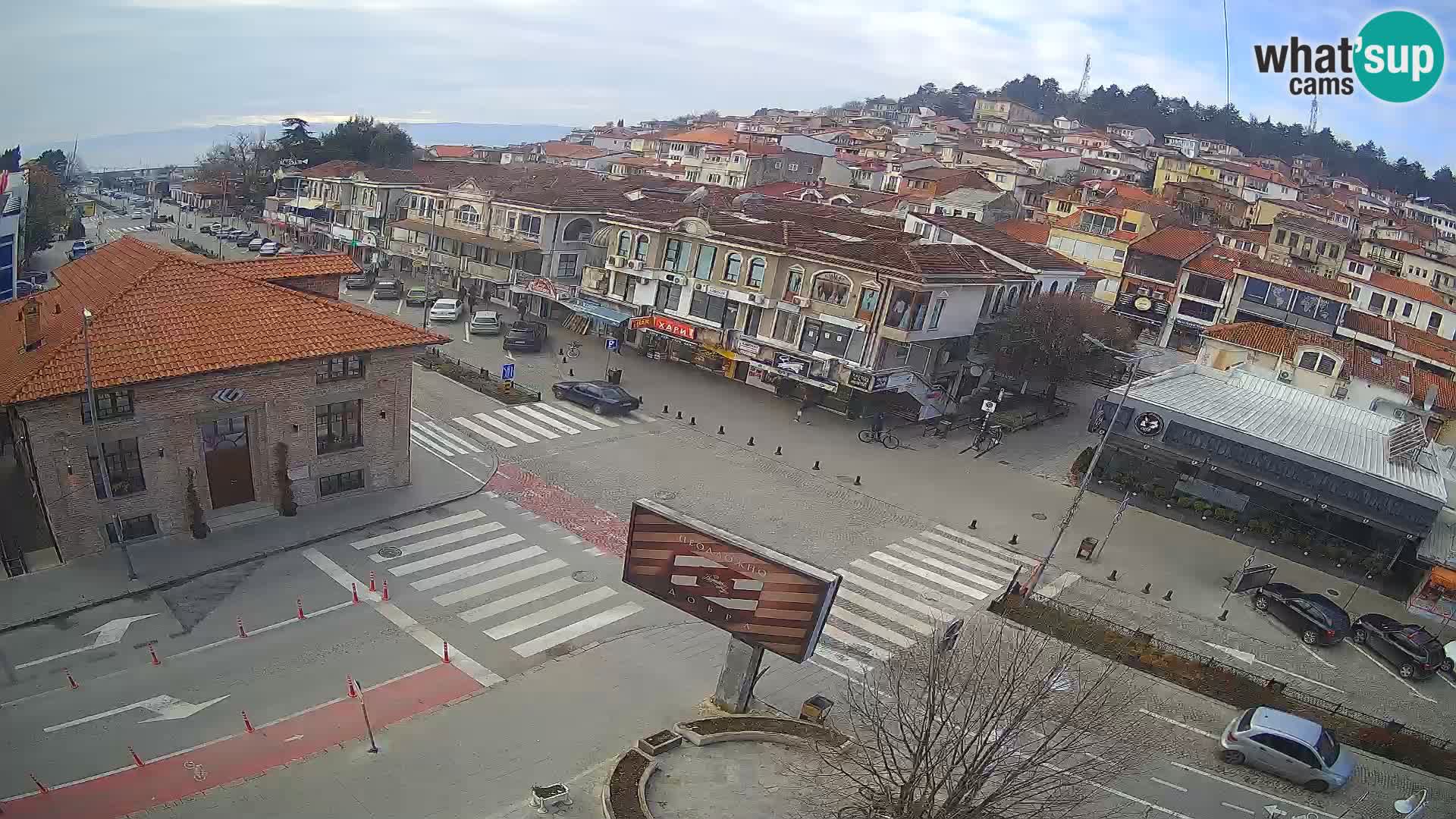 Webcam Altstadt und Zentrum von Ohrid