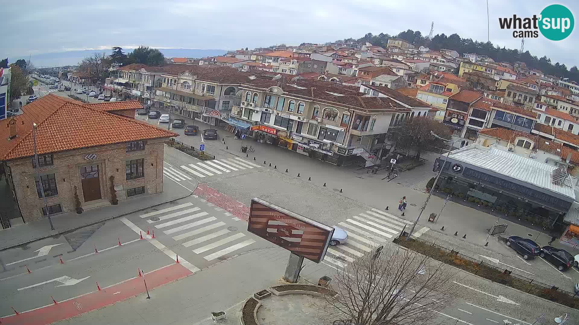 Webcam Altstadt und Zentrum von Ohrid