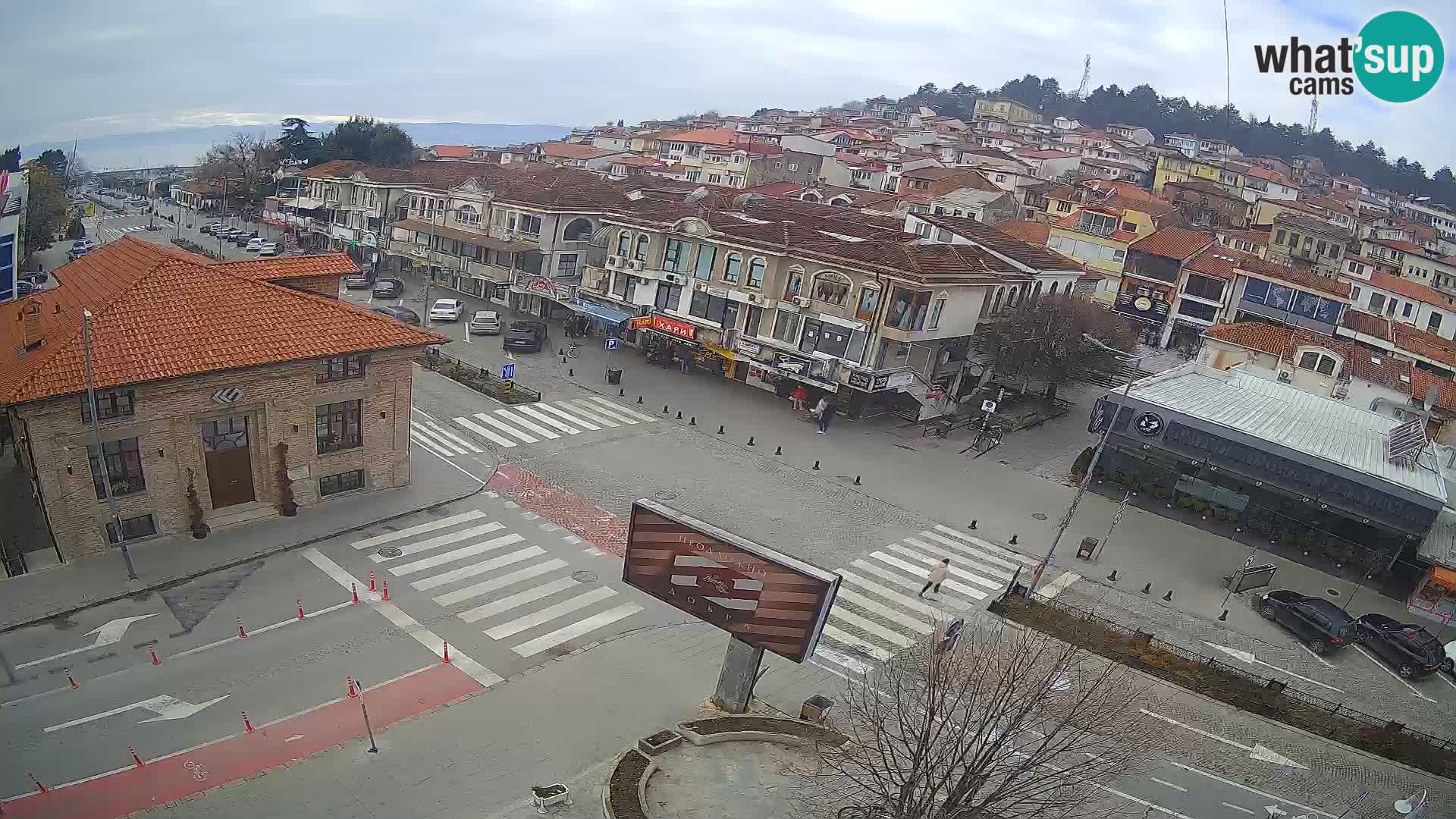 Webcam Ohrid old town and center