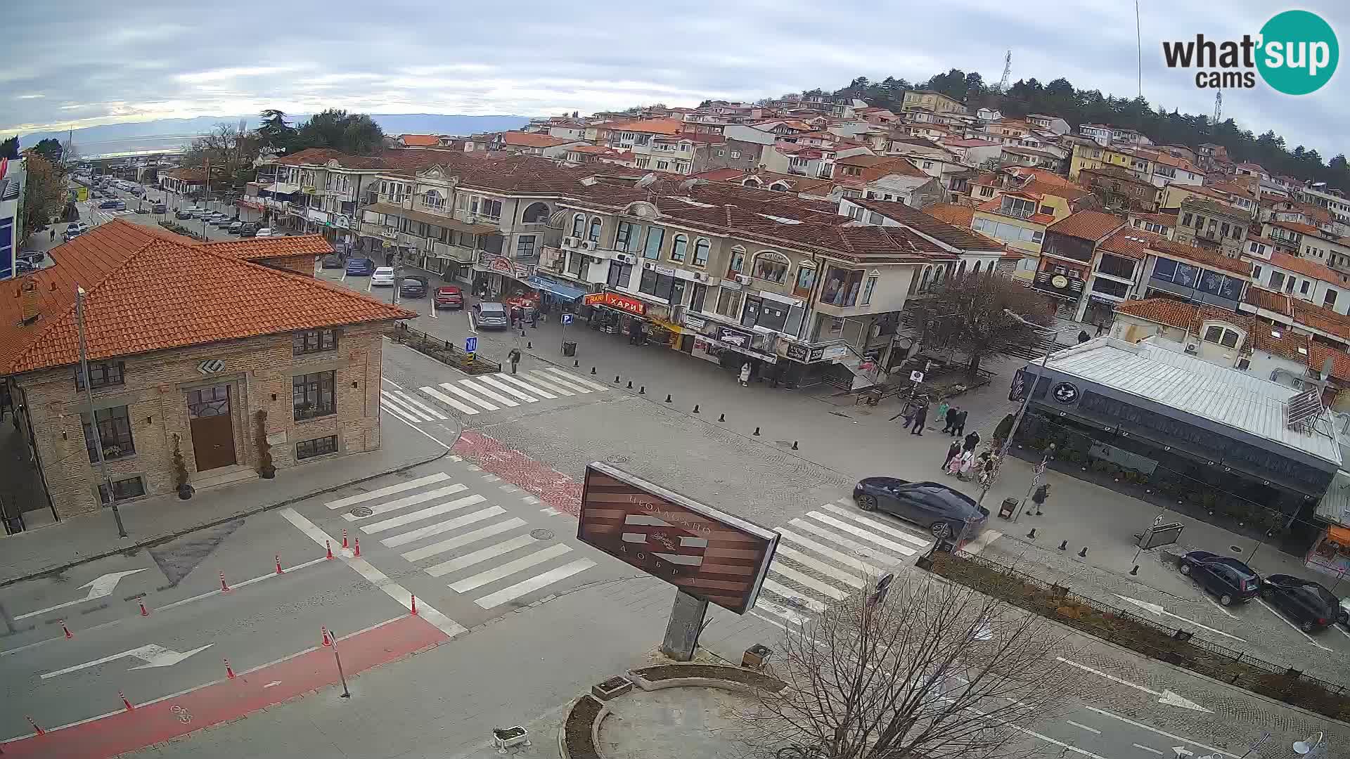 Webcam Città Vecchia e Centro di Ohrid – Macedonia