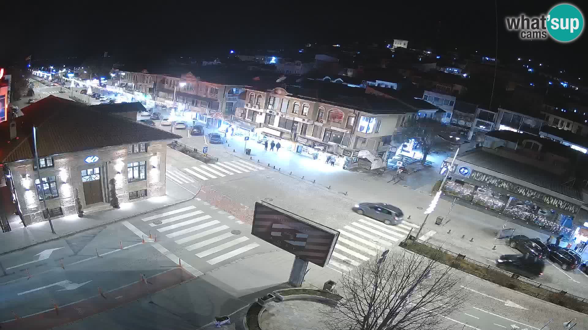 Webcam de la vieille ville et du centre d’Ohrid