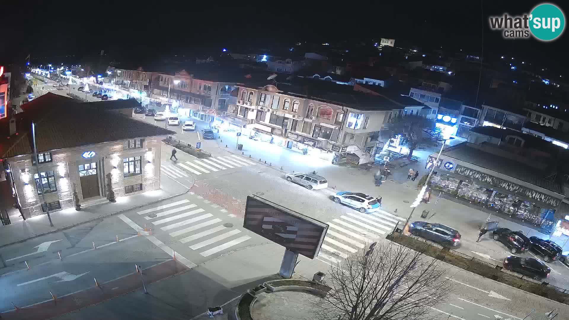 Webcam de la vieille ville et du centre d’Ohrid