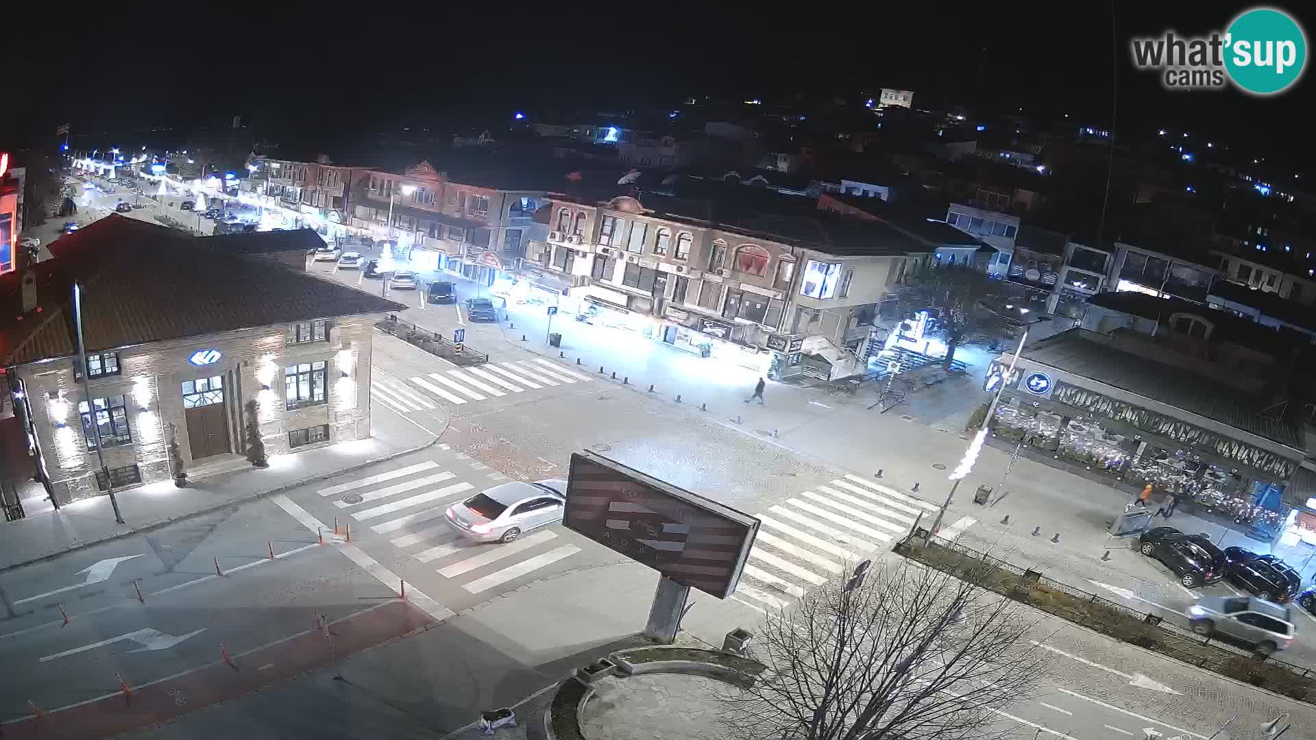 Webcam de la vieille ville et du centre d’Ohrid