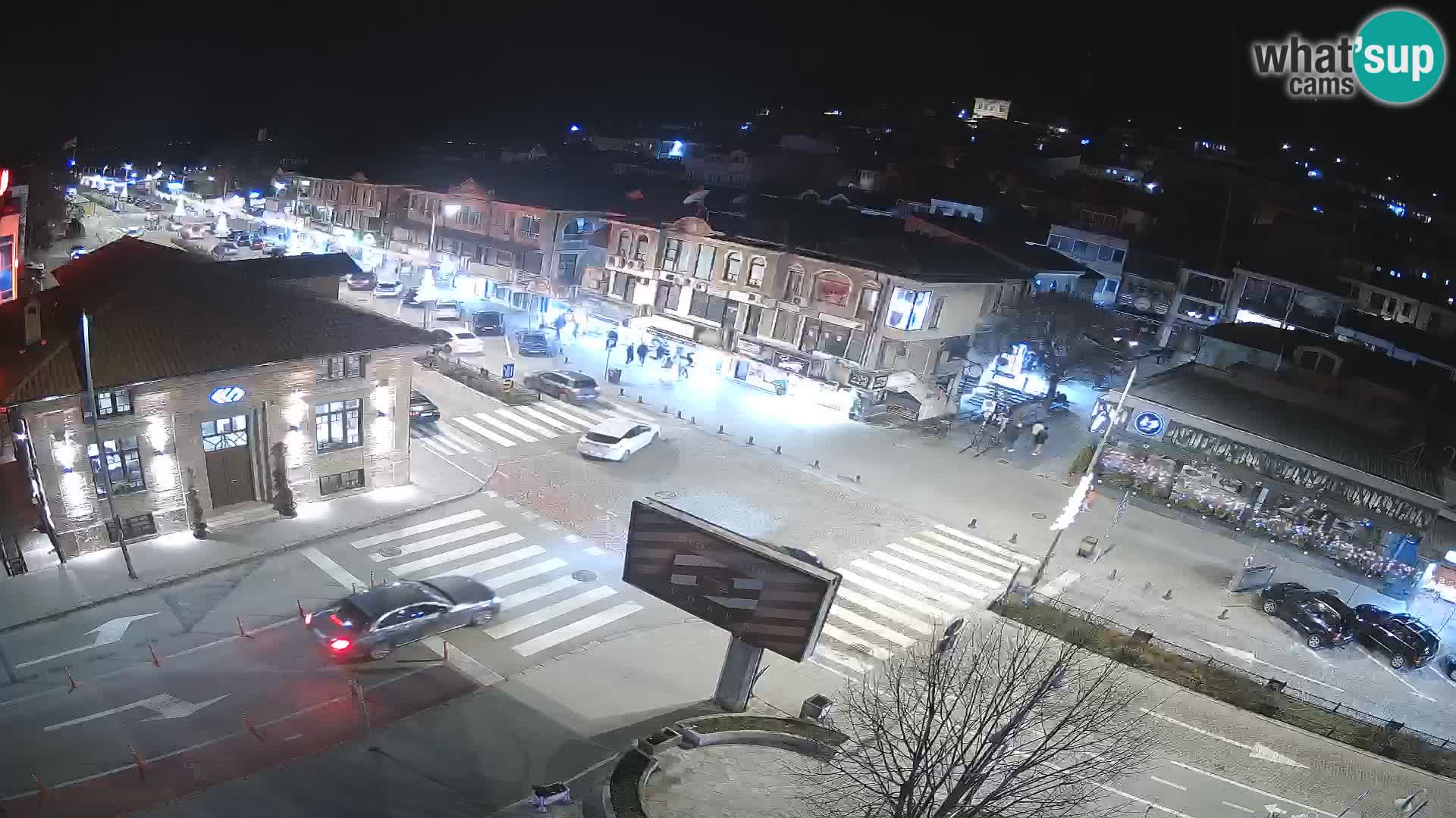 Webcam de la vieille ville et du centre d’Ohrid