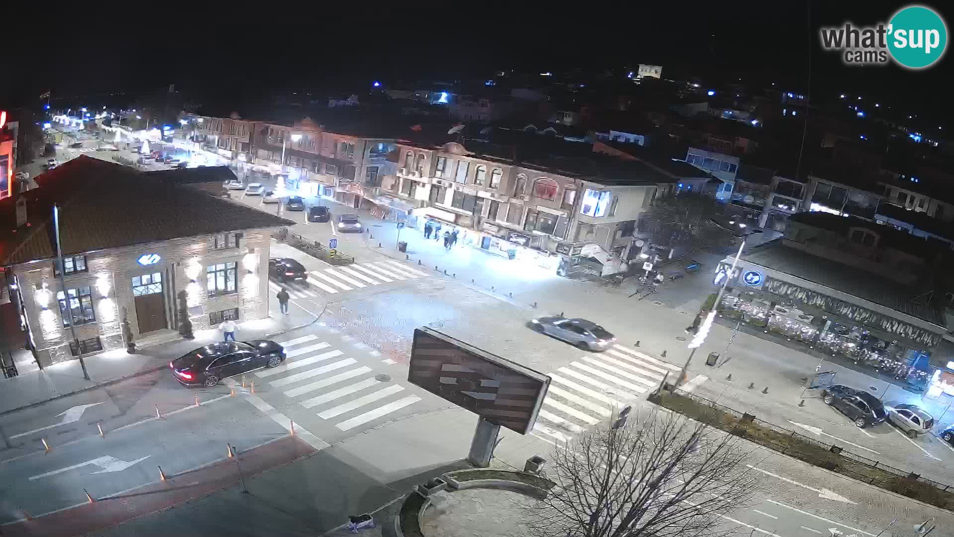 Webcam de la vieille ville et du centre d’Ohrid