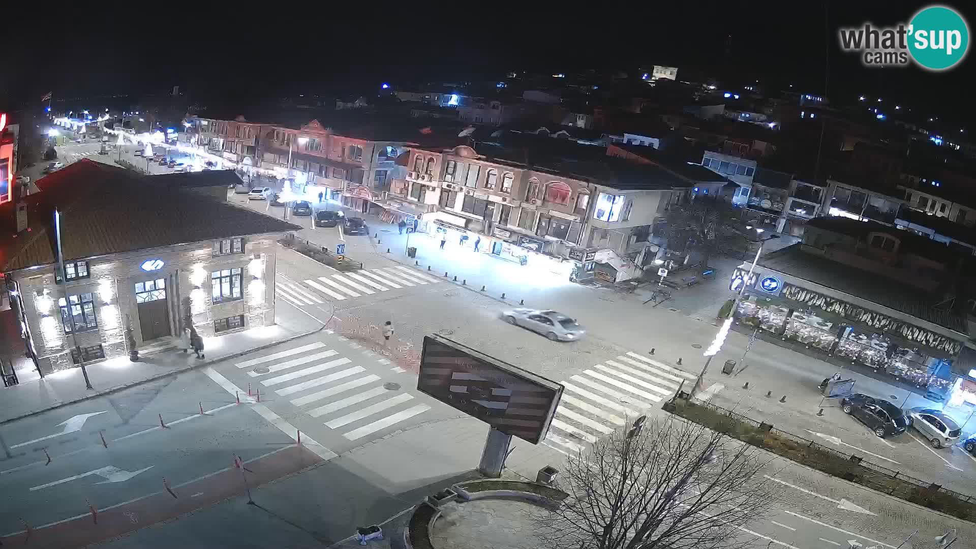 Webcam de la vieille ville et du centre d’Ohrid