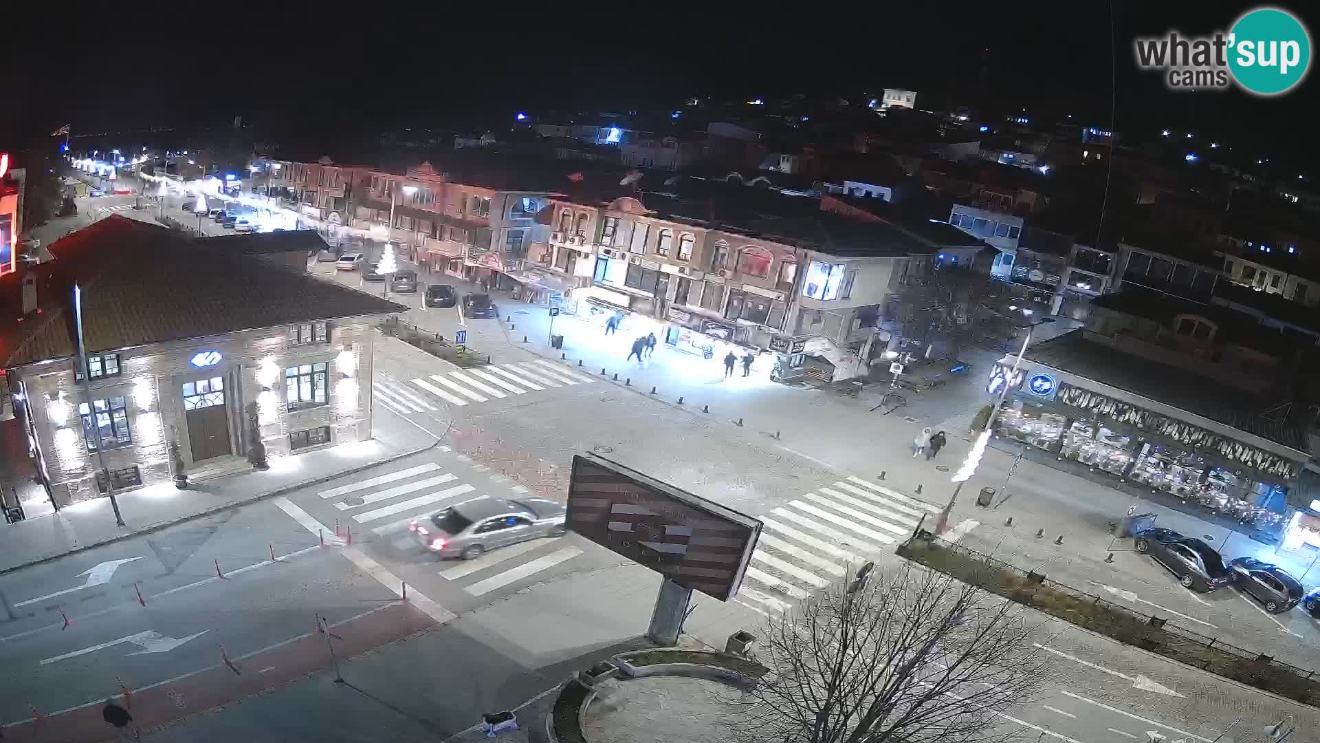 Webcam de la vieille ville et du centre d’Ohrid