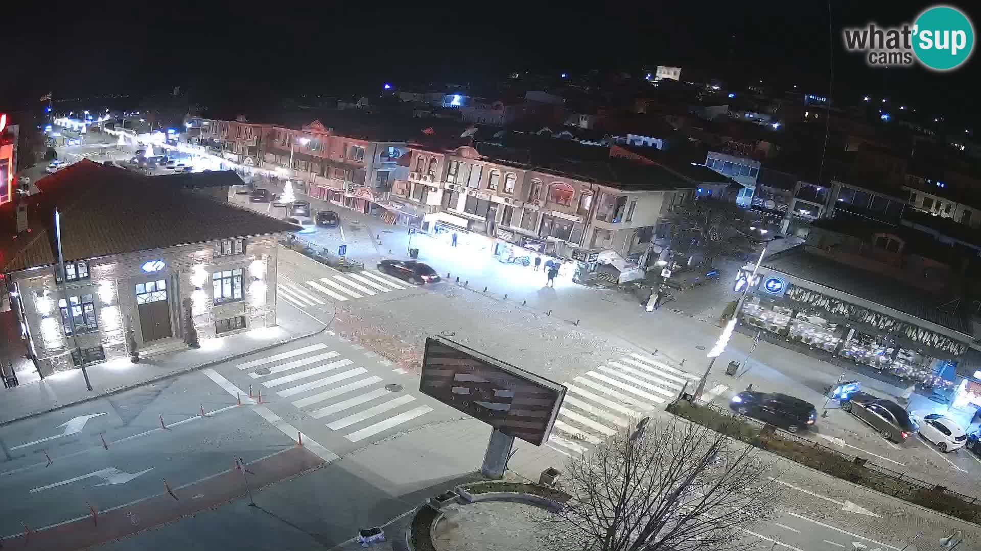 Webcam de la vieille ville et du centre d’Ohrid