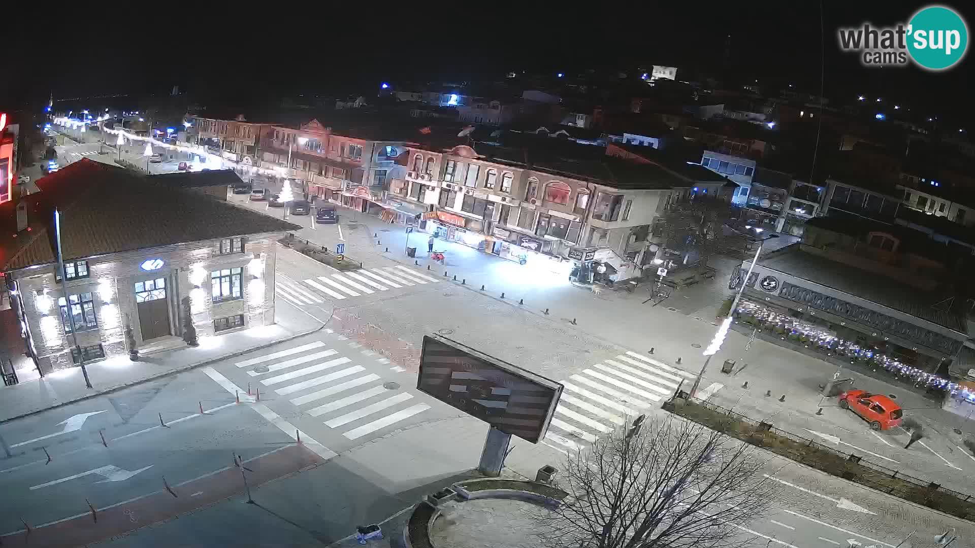 Webcam de la vieille ville et du centre d’Ohrid