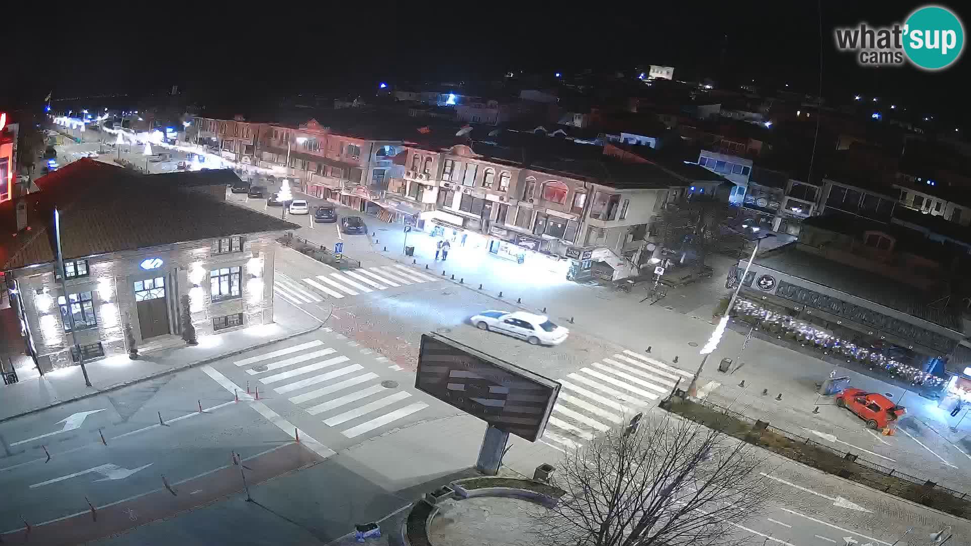 Webcam de la vieille ville et du centre d’Ohrid