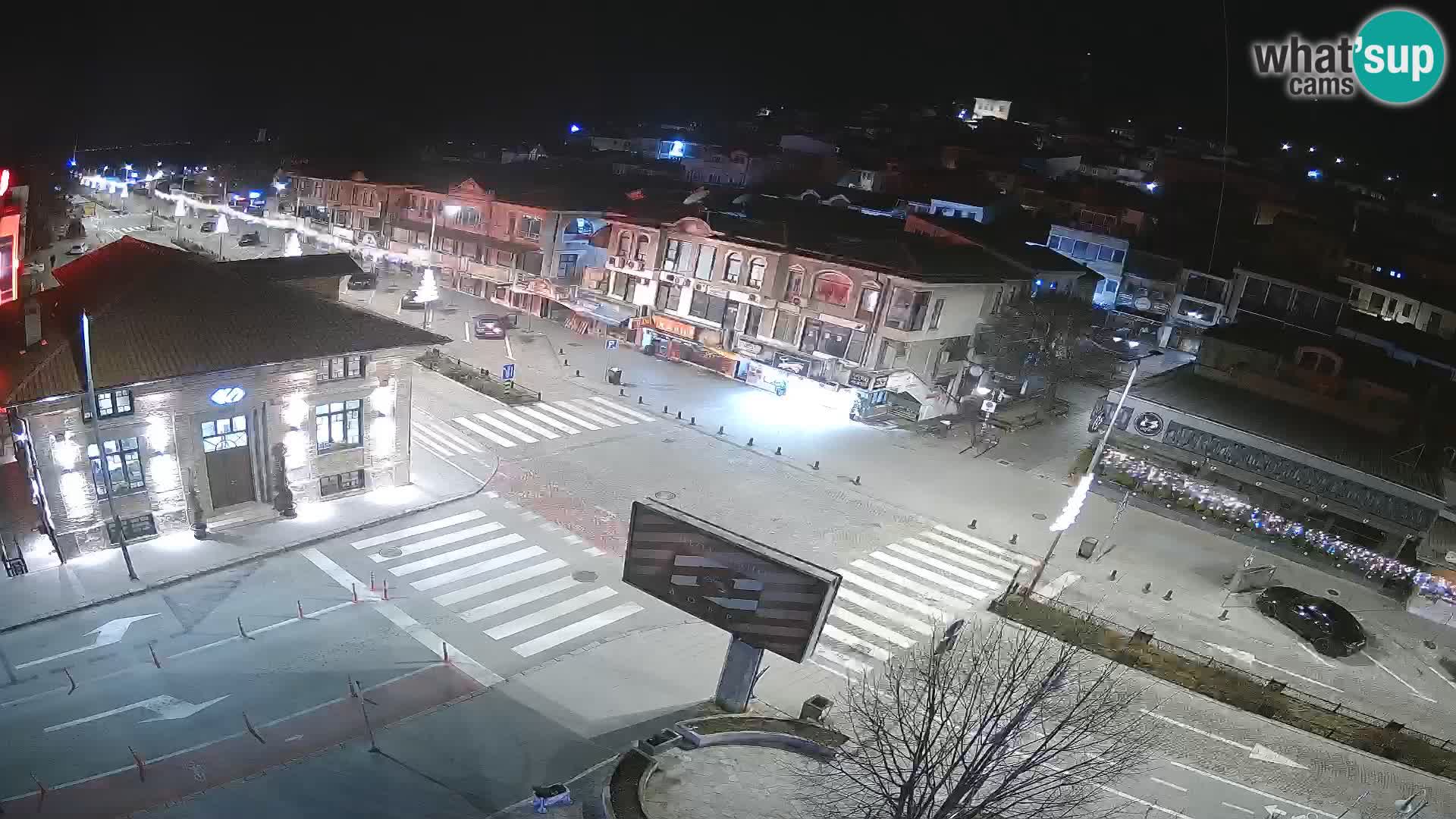 Webcam de la vieille ville et du centre d’Ohrid