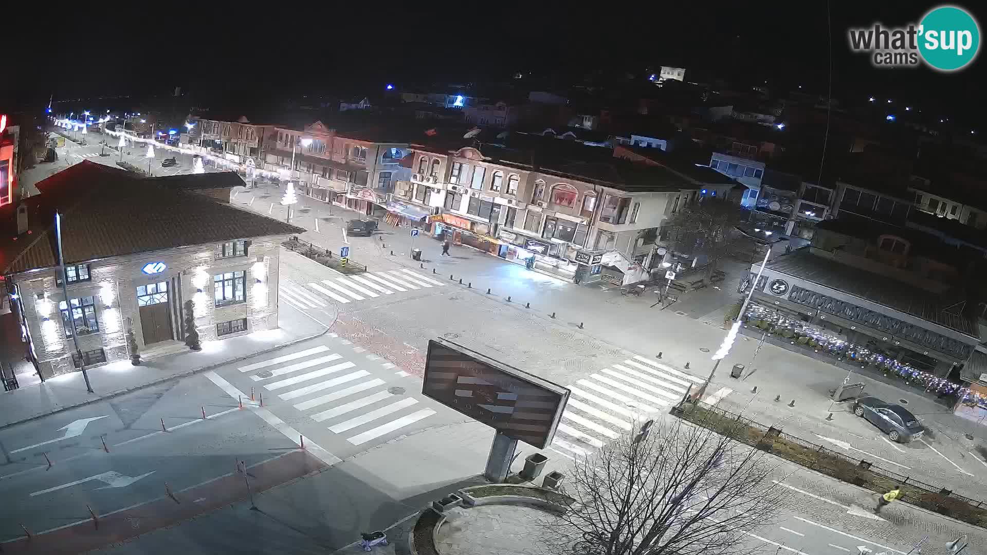 Webcam de la vieille ville et du centre d’Ohrid