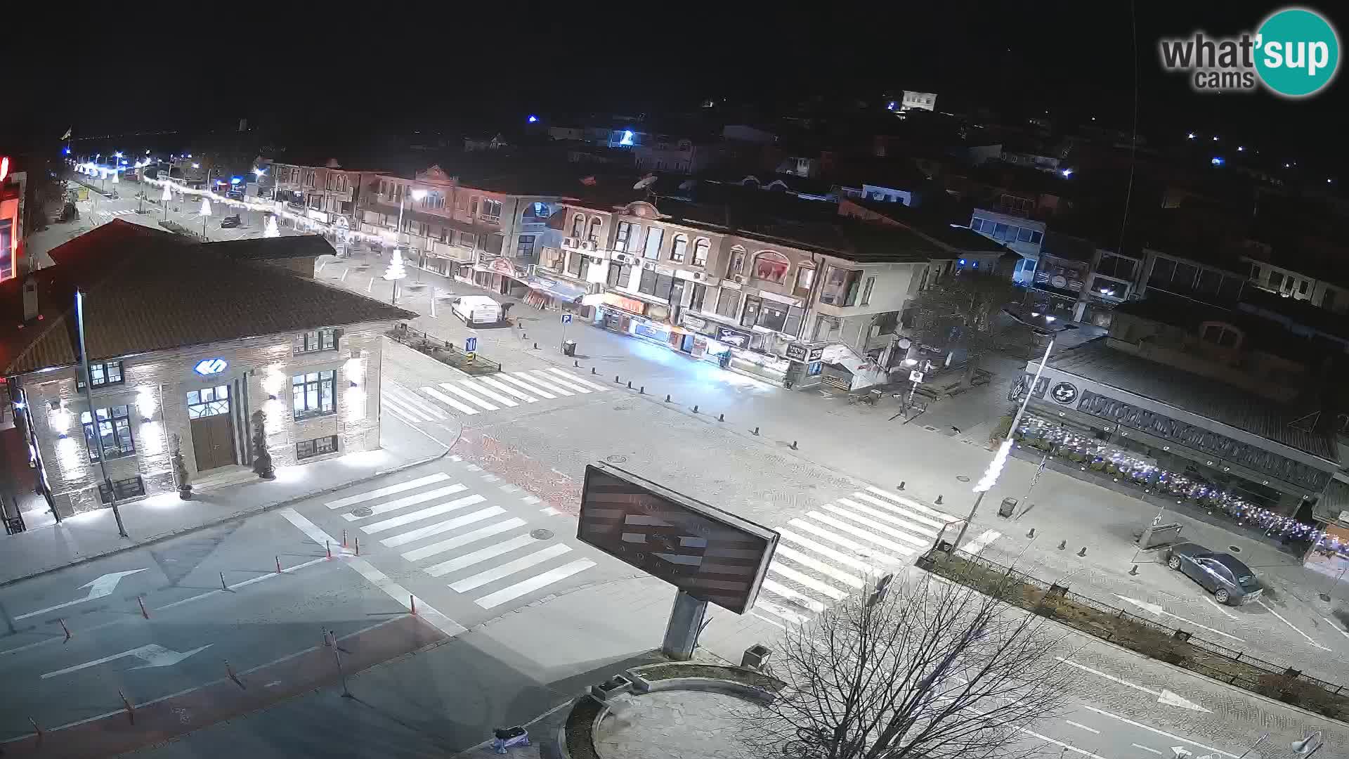 Webcam de la vieille ville et du centre d’Ohrid