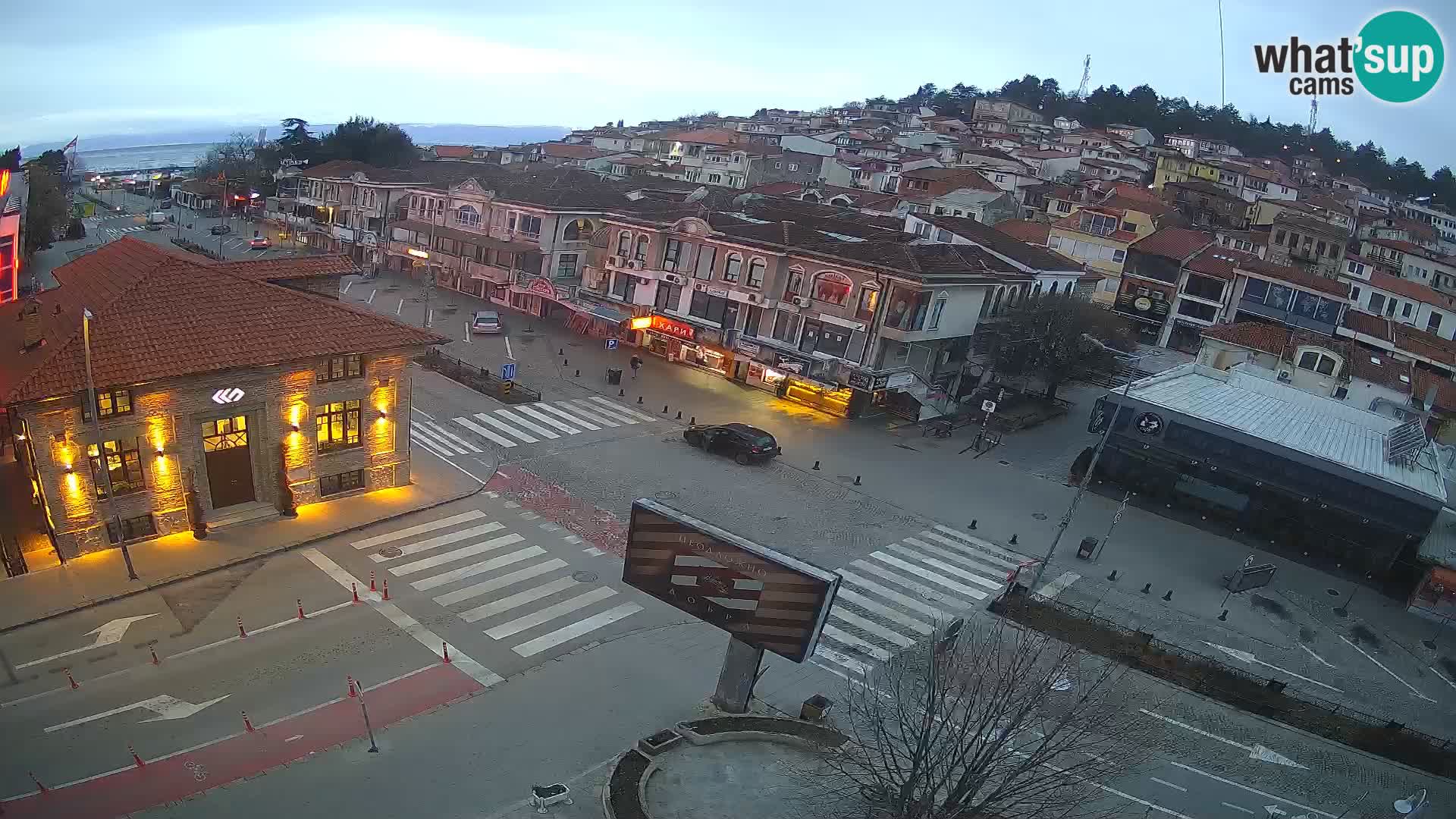 Webcam Ohrid old town and center